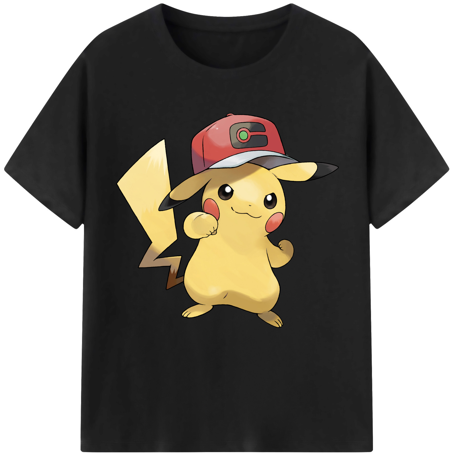 （画像用） ポケットモンスター Pokémon 綿100％半袖Tシャツ（フロントプリント）