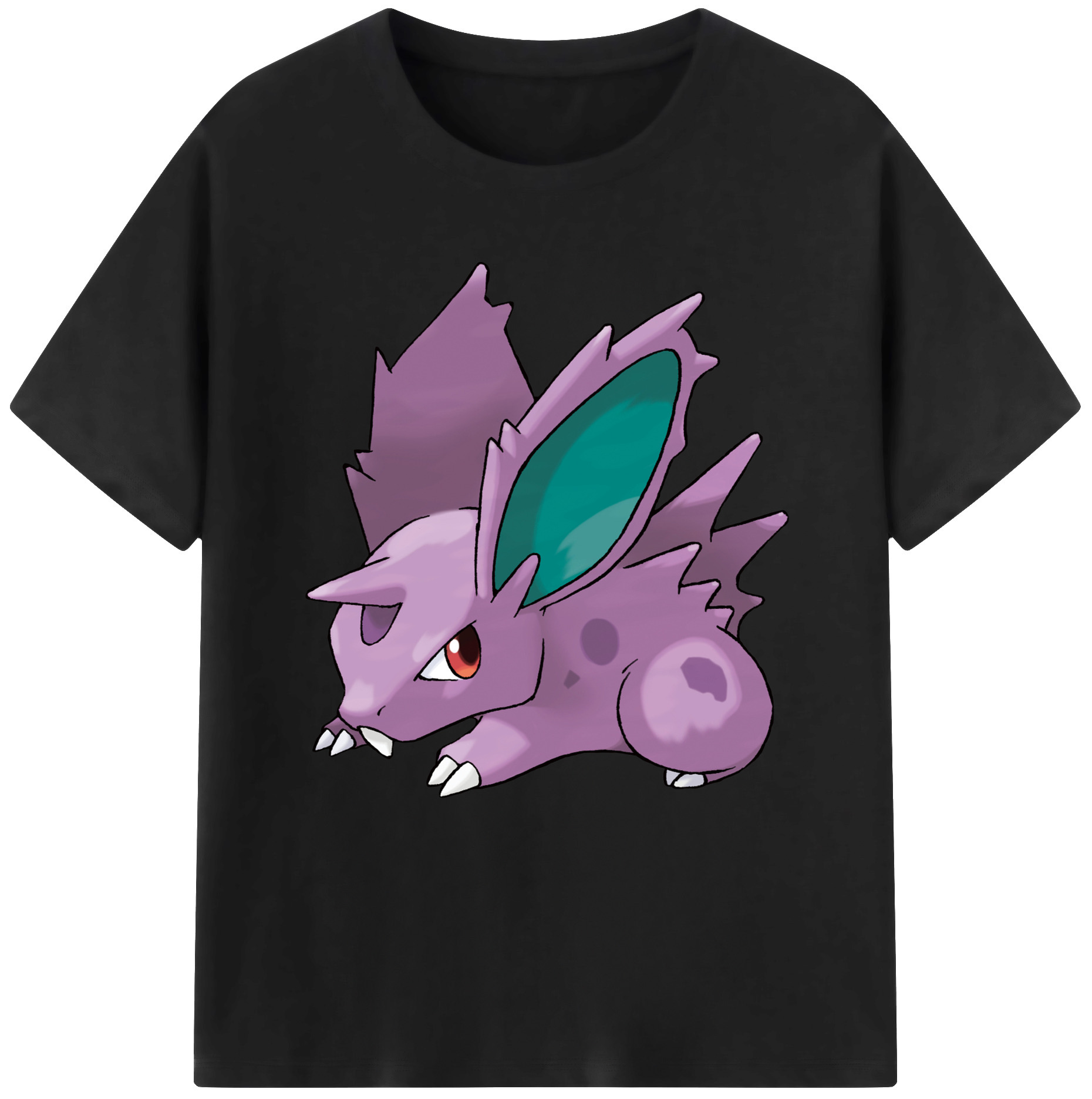 （画像用） ポケットモンスター Pokémon 綿100％半袖Tシャツ（フロントプリント）