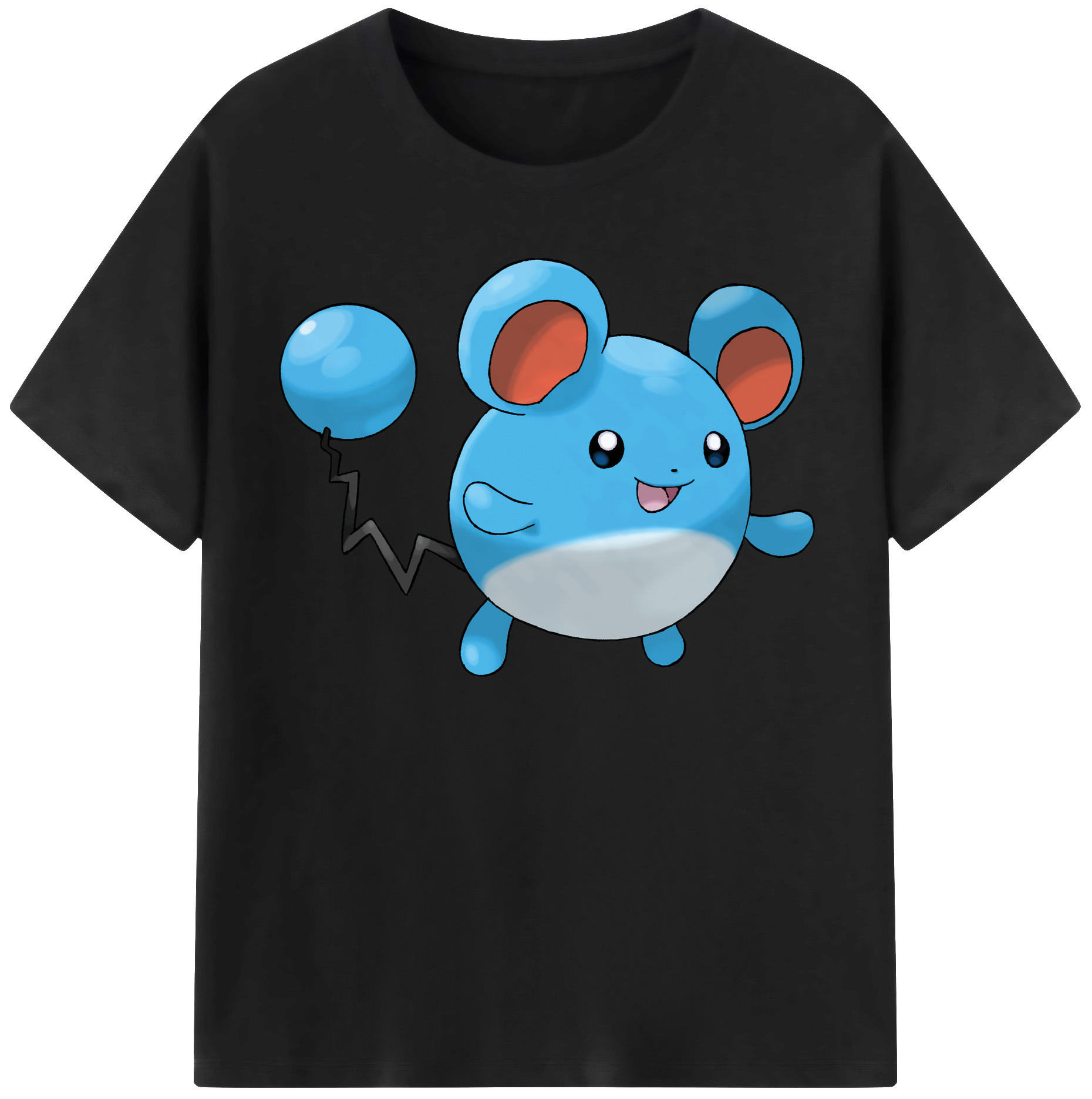 （画像用） ポケットモンスター Pokémon 綿100％半袖Tシャツ（フロントプリント）