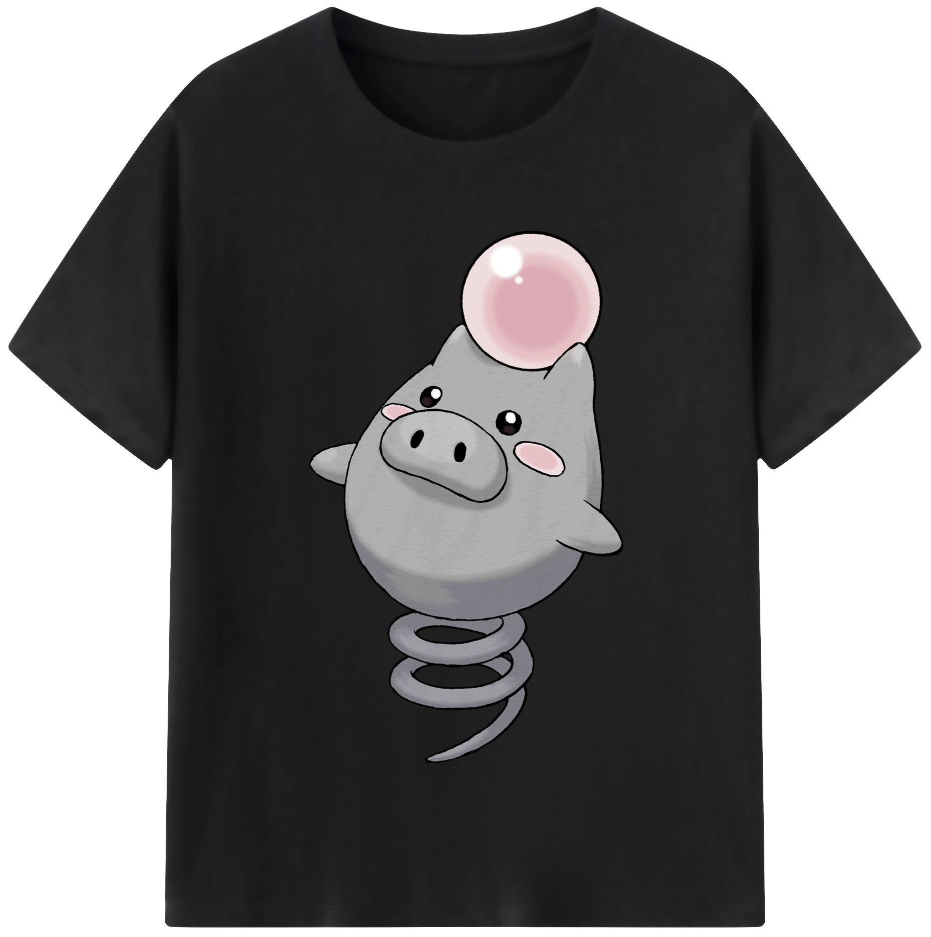 （画像用） ポケットモンスター Pokémon 綿100％半袖Tシャツ（フロントプリント）