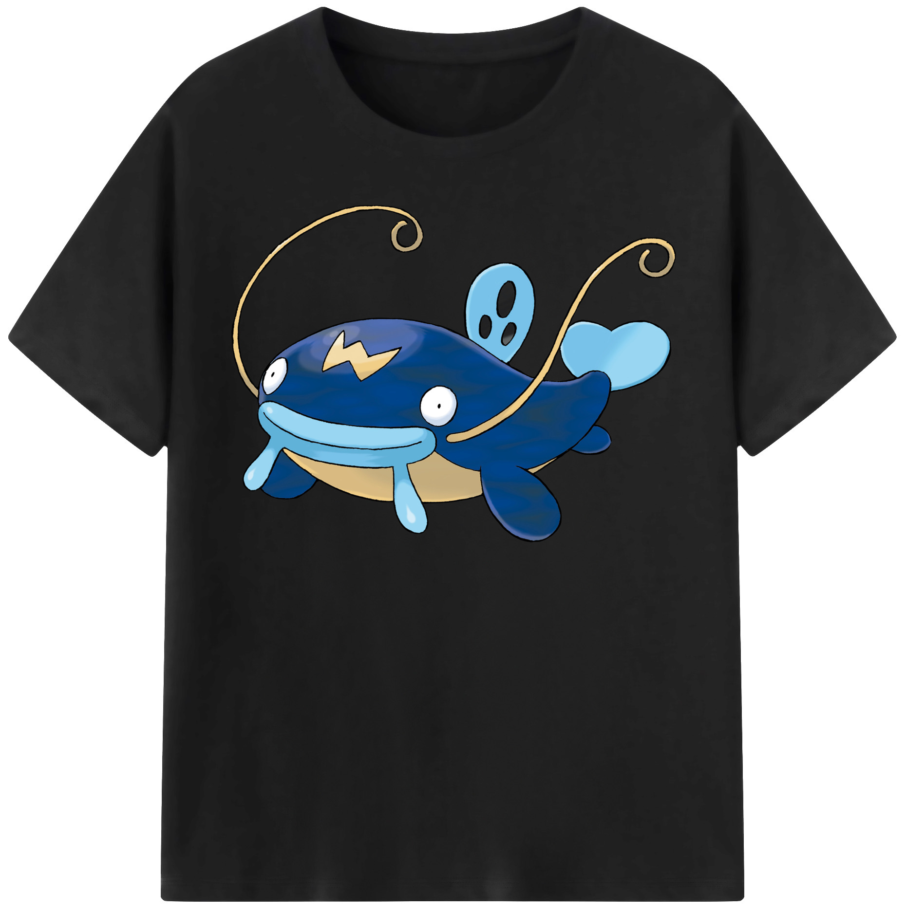 （画像用） ポケットモンスター Pokémon 綿100％半袖Tシャツ（フロントプリント）