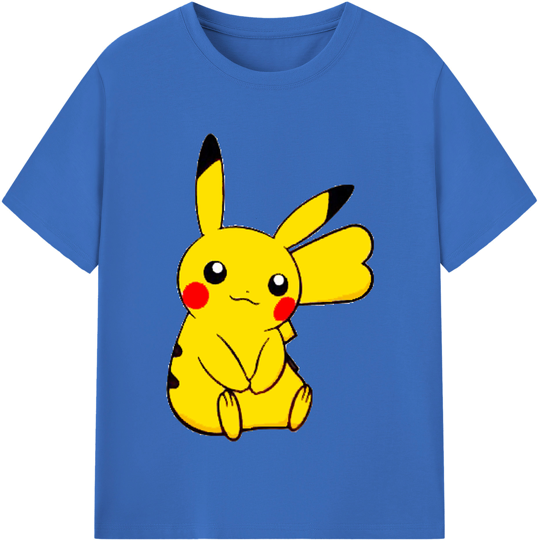 （画像用） ポケットモンスター Pokémon 綿100％半袖Tシャツ（フロントプリント）