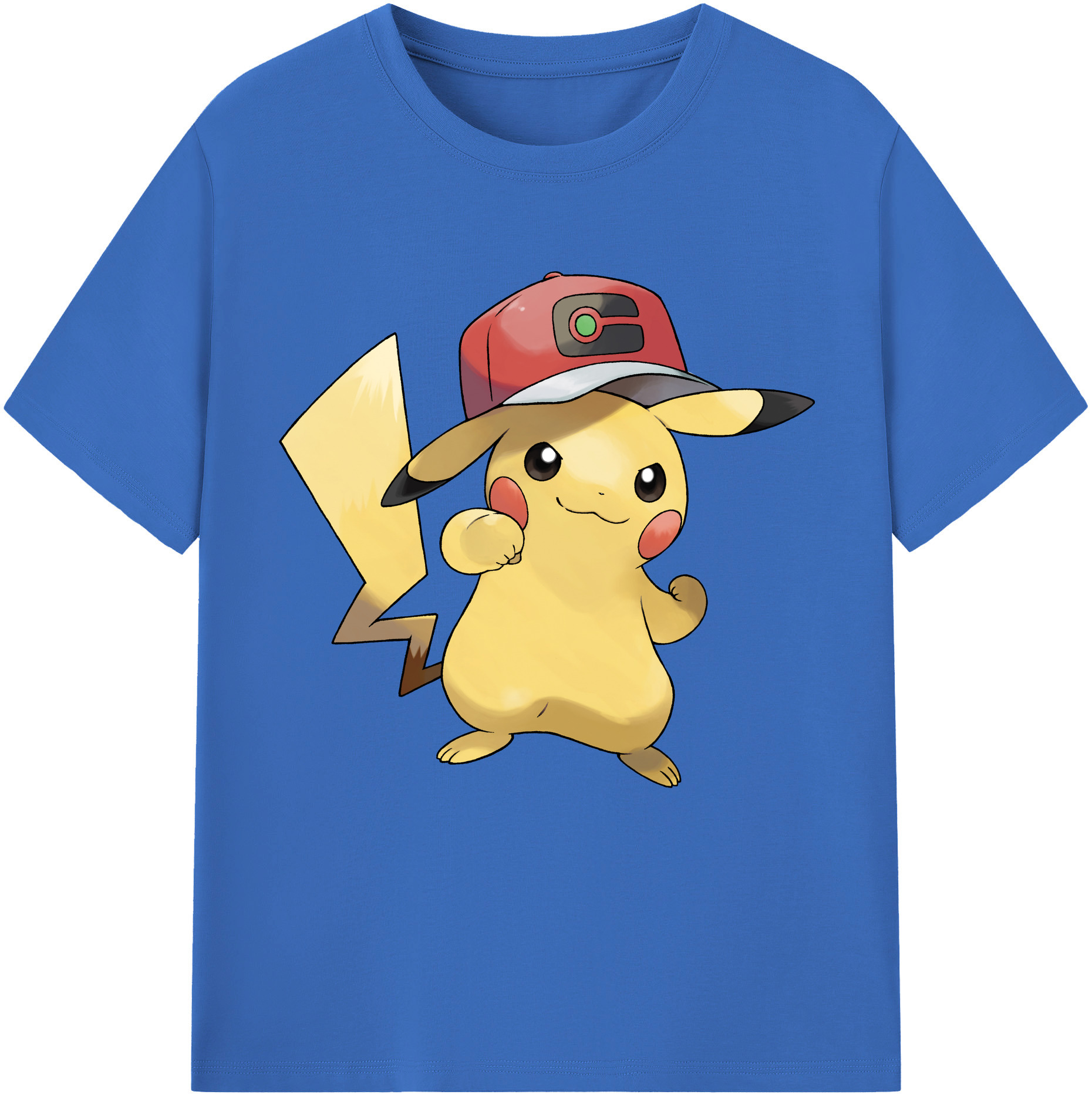 （画像用） ポケットモンスター Pokémon 綿100％半袖Tシャツ（フロントプリント）