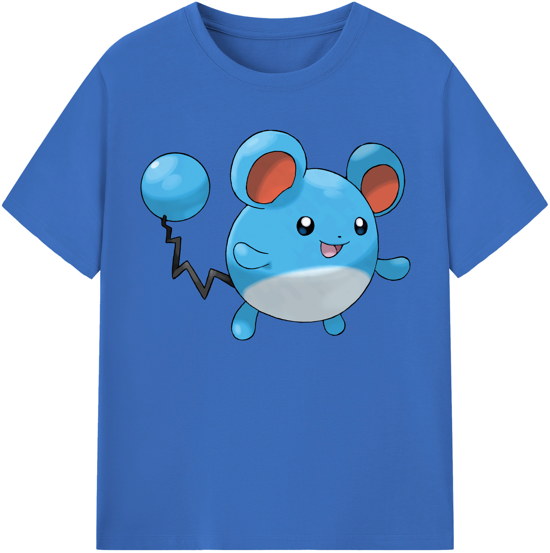 （画像用） ポケットモンスター Pokémon 綿100％半袖Tシャツ（フロントプリント）