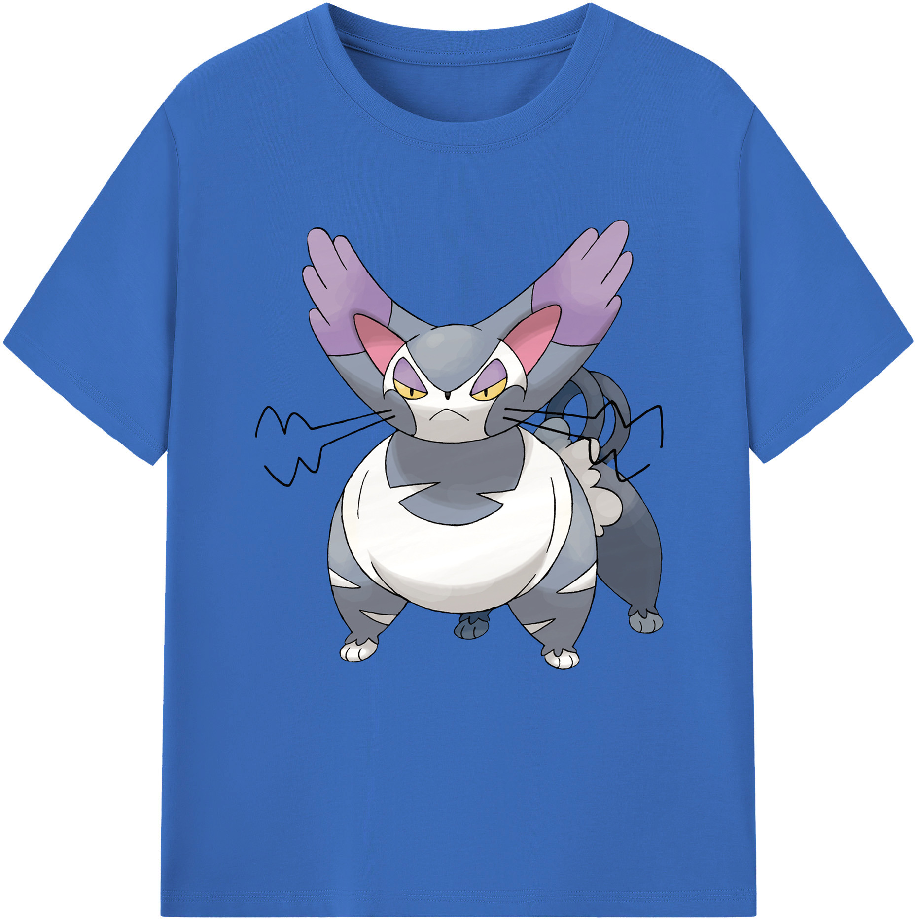（画像用） ポケットモンスター Pokémon 綿100％半袖Tシャツ（フロントプリント）