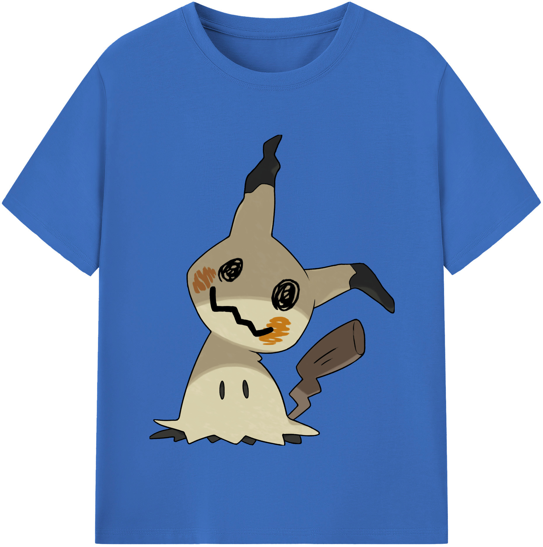 （画像用） ポケットモンスター Pokémon 綿100％半袖Tシャツ（フロントプリント）