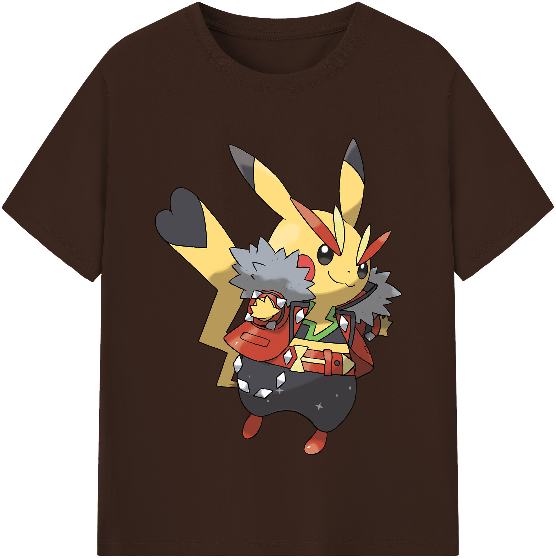 （画像用） ポケットモンスター Pokémon 綿100％半袖Tシャツ（フロントプリント）