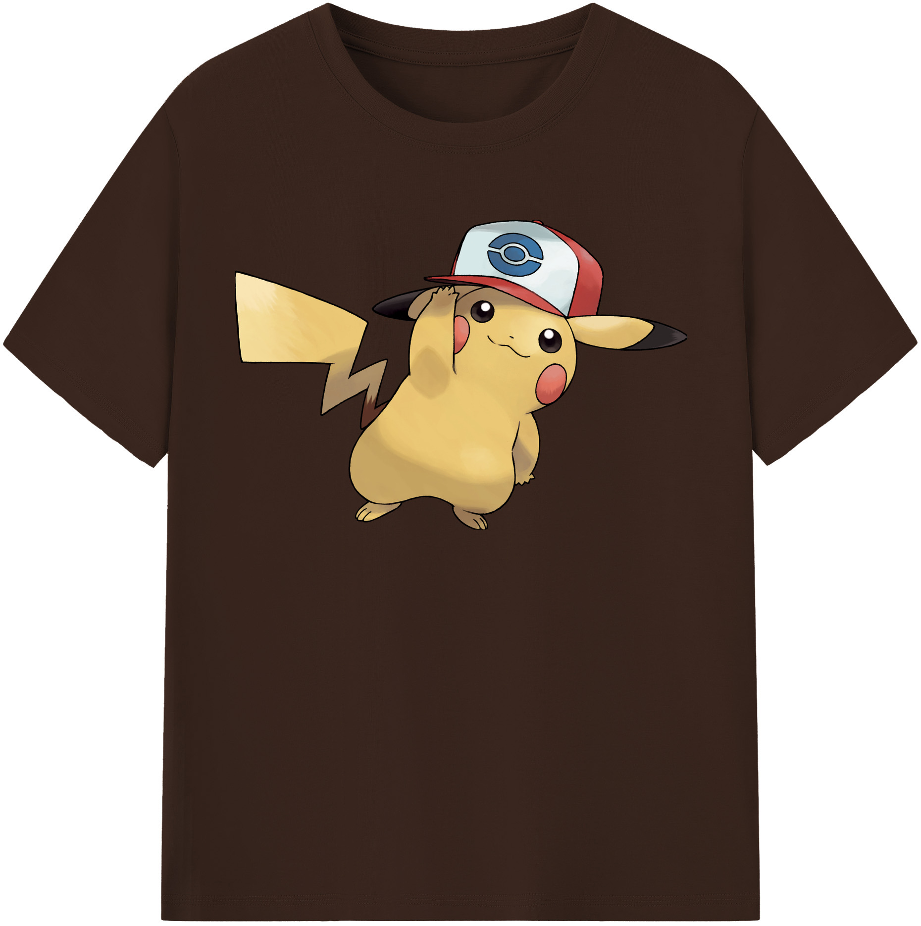 （画像用） ポケットモンスター Pokémon 綿100％半袖Tシャツ（フロントプリント）