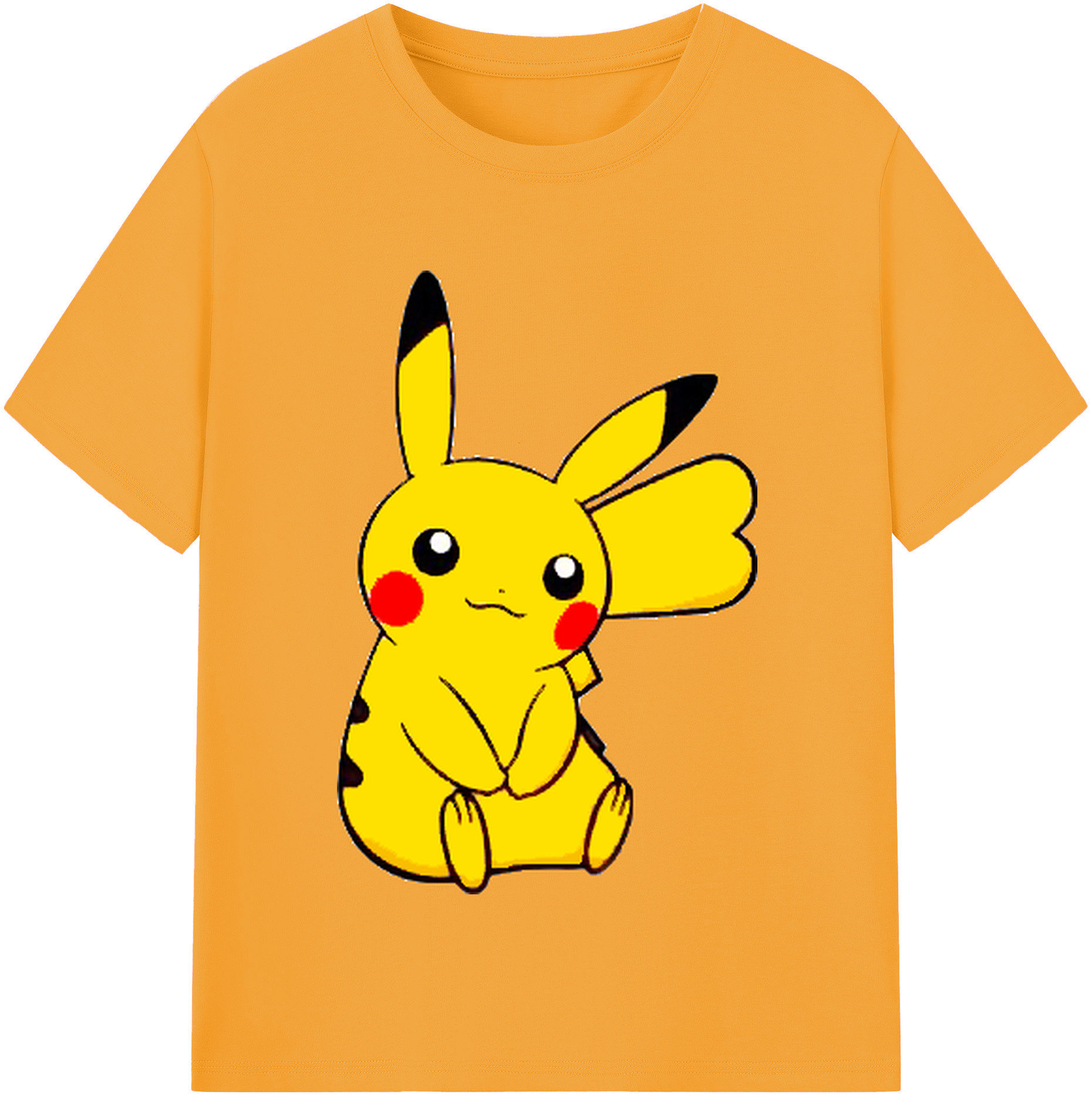 （画像用） ポケットモンスター Pokémon 綿100％半袖Tシャツ（フロントプリント）