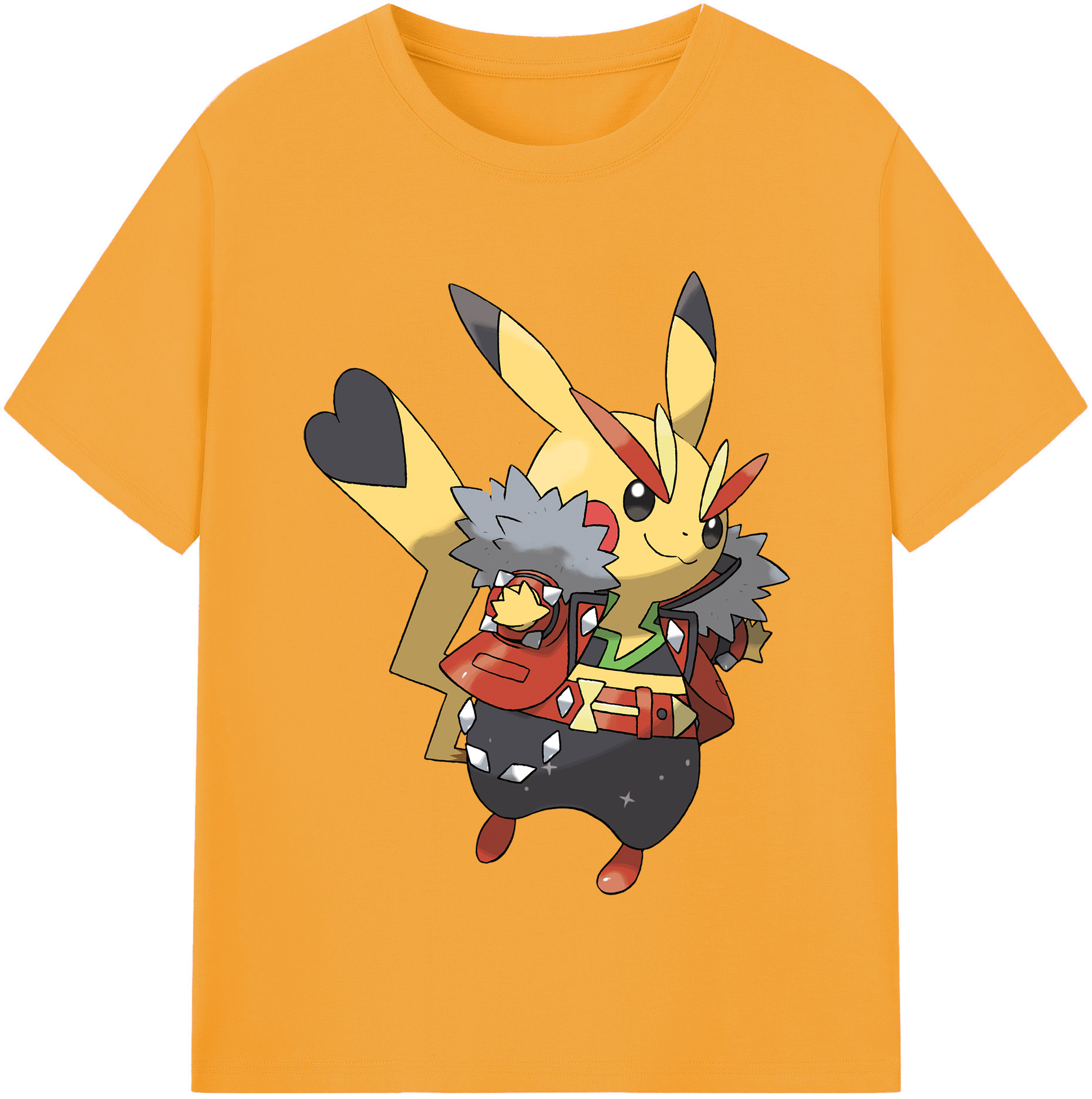 （画像用） ポケットモンスター Pokémon 綿100％半袖Tシャツ（フロントプリント）
