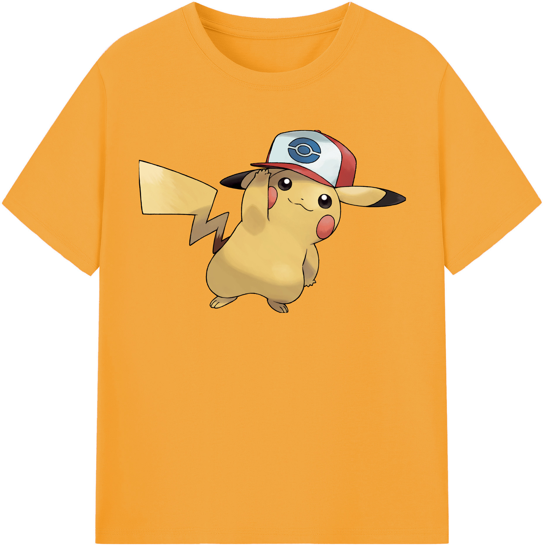 （画像用） ポケットモンスター Pokémon 綿100％半袖Tシャツ（フロントプリント）