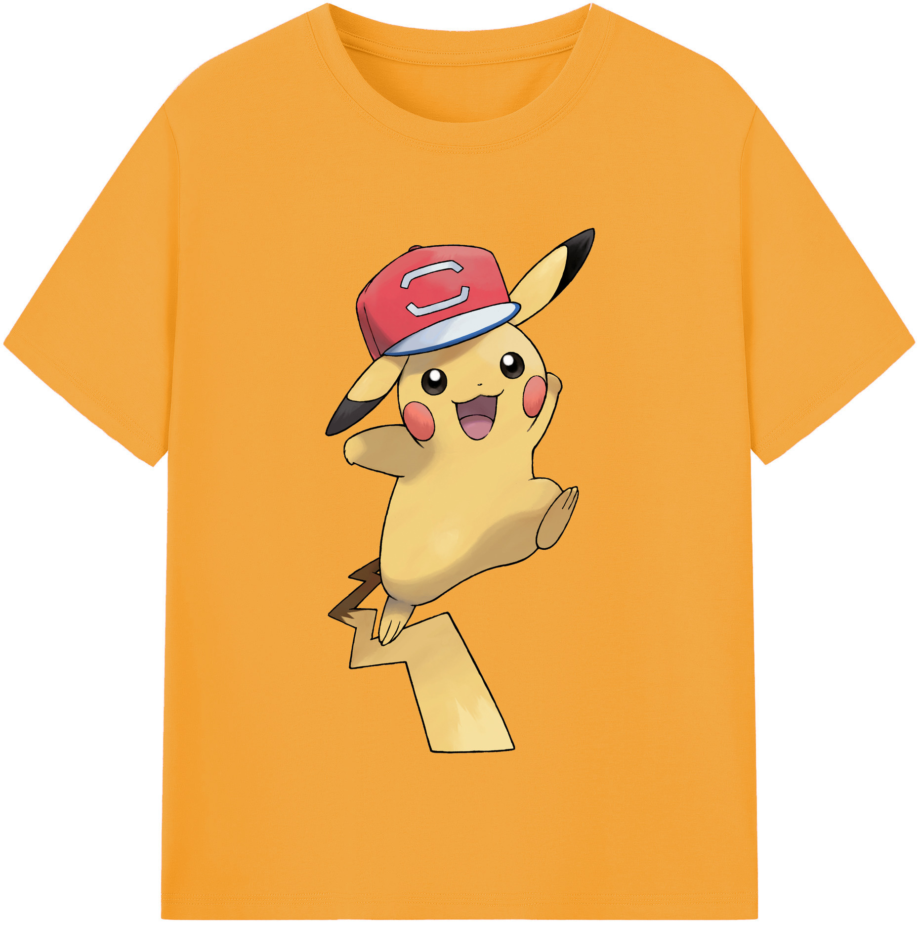 （画像用） ポケットモンスター Pokémon 綿100％半袖Tシャツ（フロントプリント）