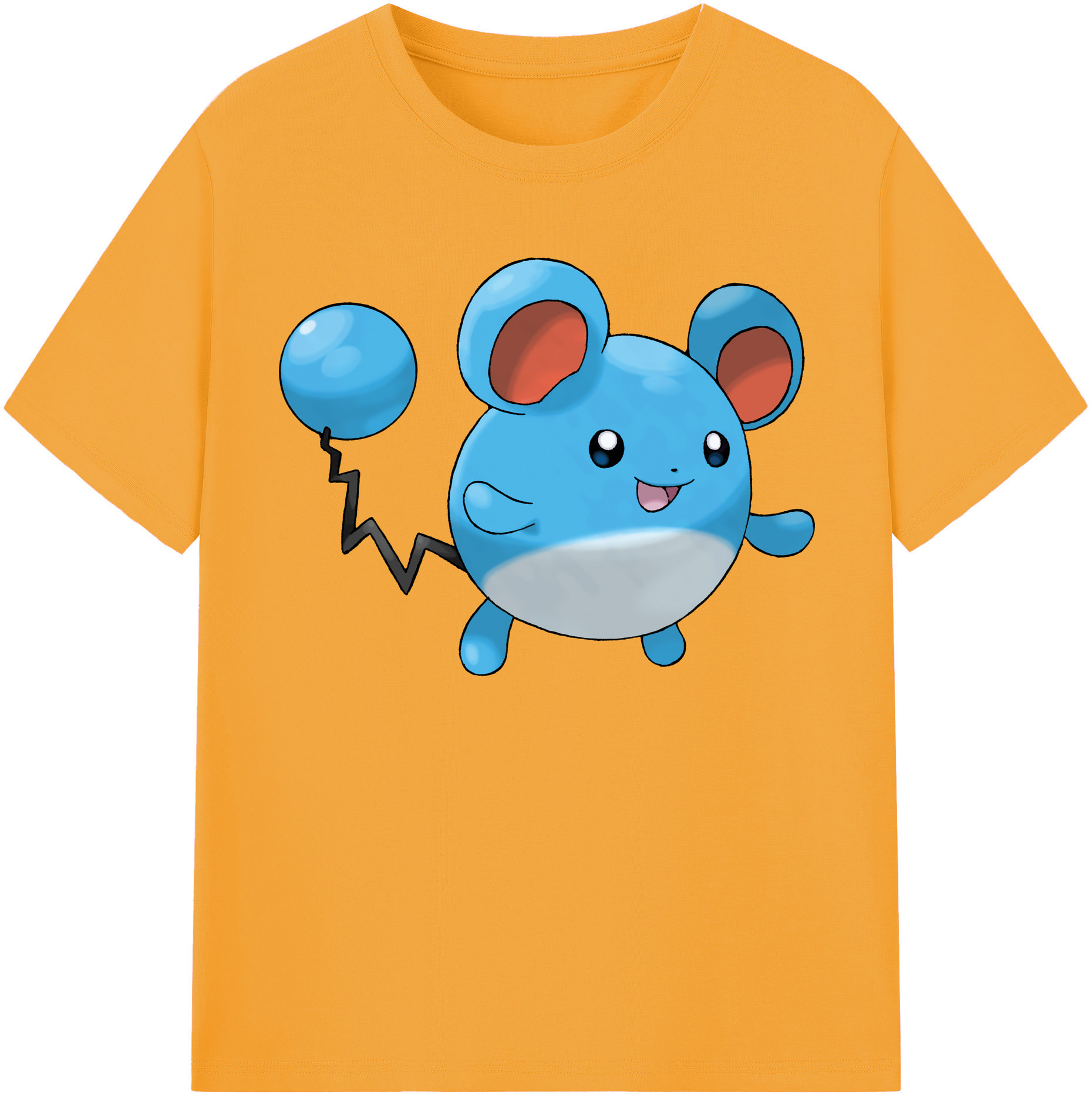 （画像用） ポケットモンスター Pokémon 綿100％半袖Tシャツ（フロントプリント）