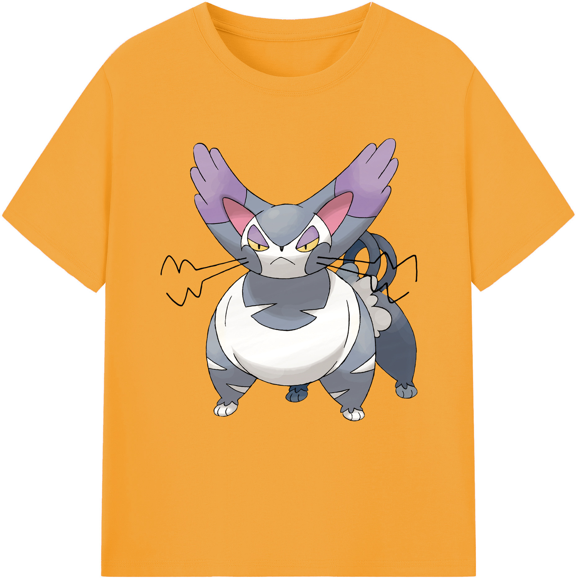 （画像用） ポケットモンスター Pokémon 綿100％半袖Tシャツ（フロントプリント）