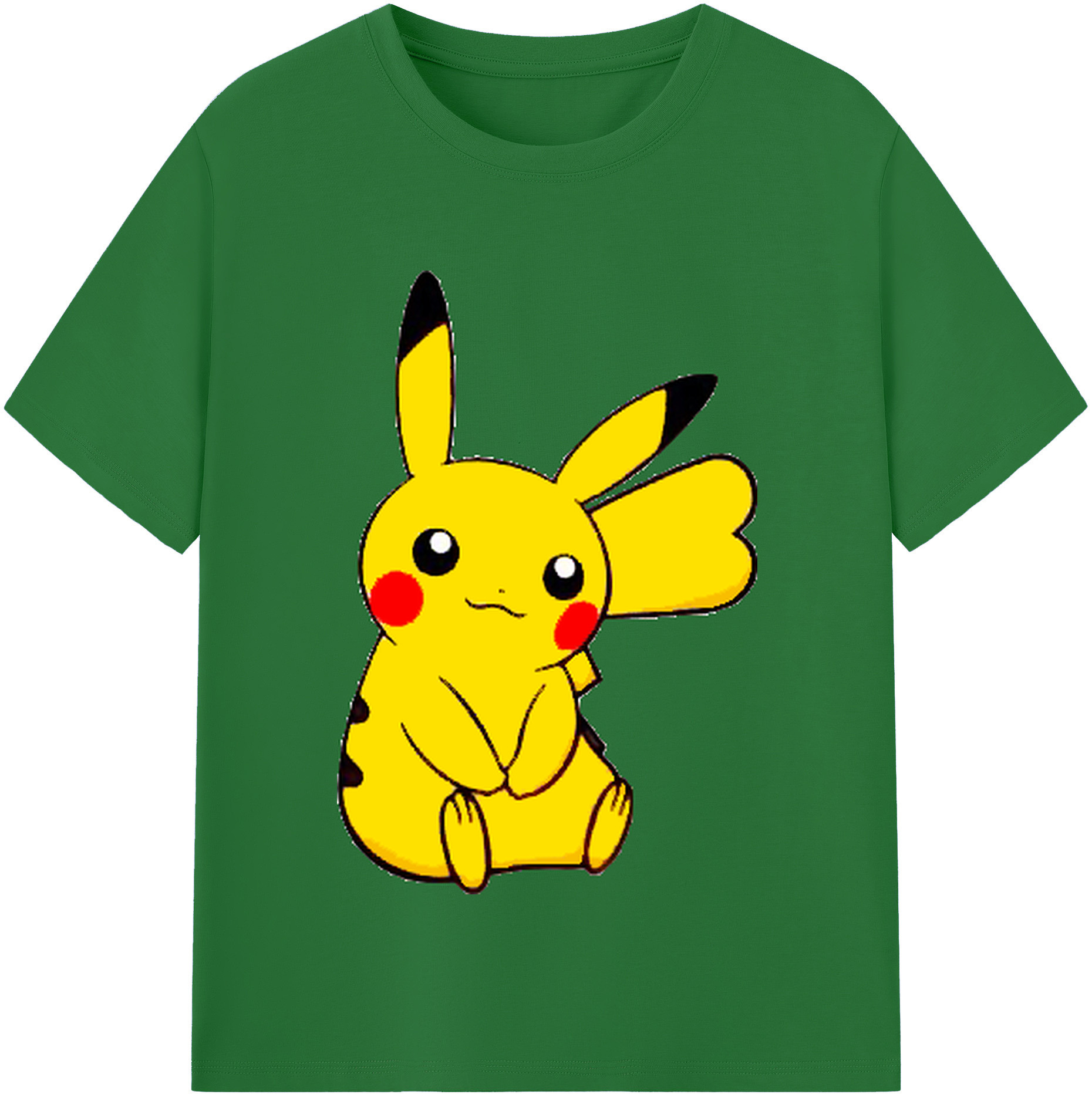 （画像用） ポケットモンスター Pokémon 綿100％半袖Tシャツ（フロントプリント）
