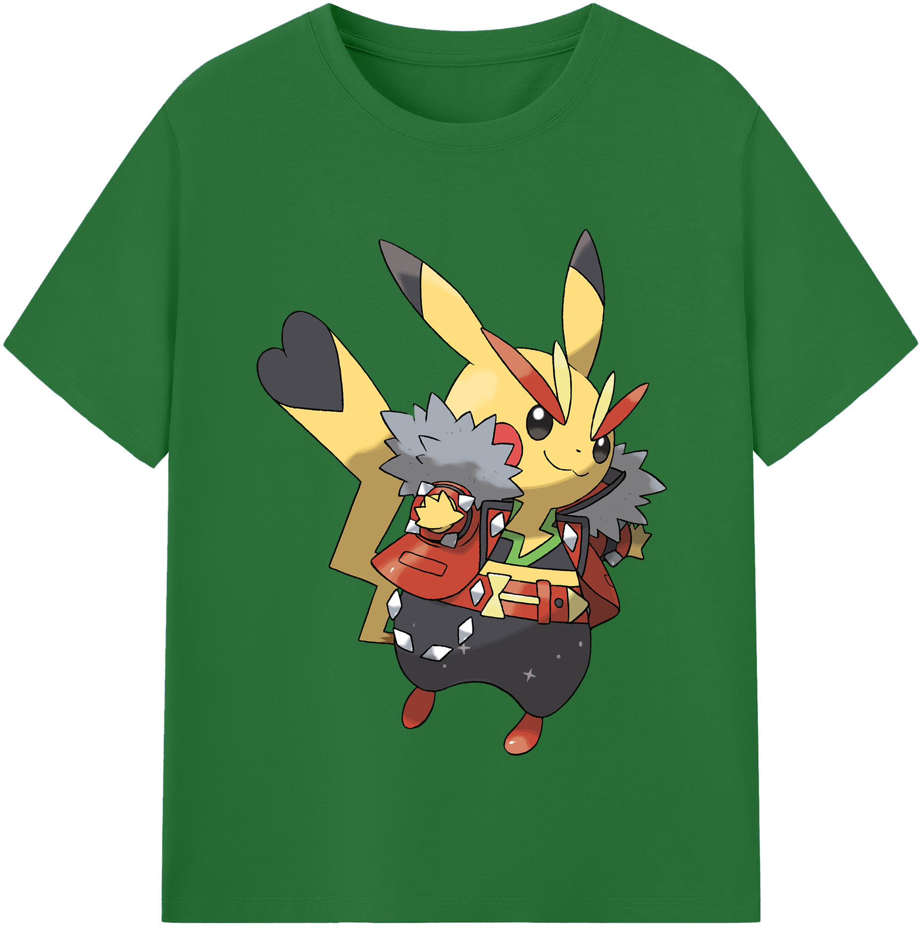 （画像用） ポケットモンスター Pokémon 綿100％半袖Tシャツ（フロントプリント）