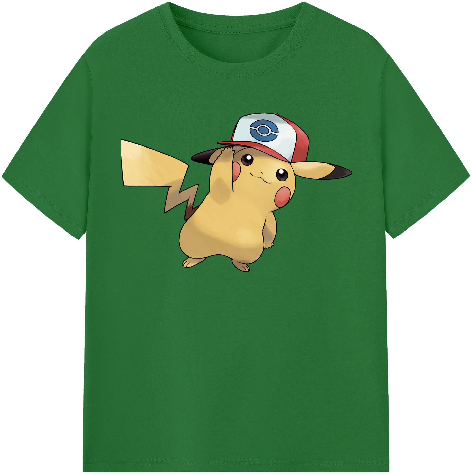 （画像用） ポケットモンスター Pokémon 綿100％半袖Tシャツ（フロントプリント）