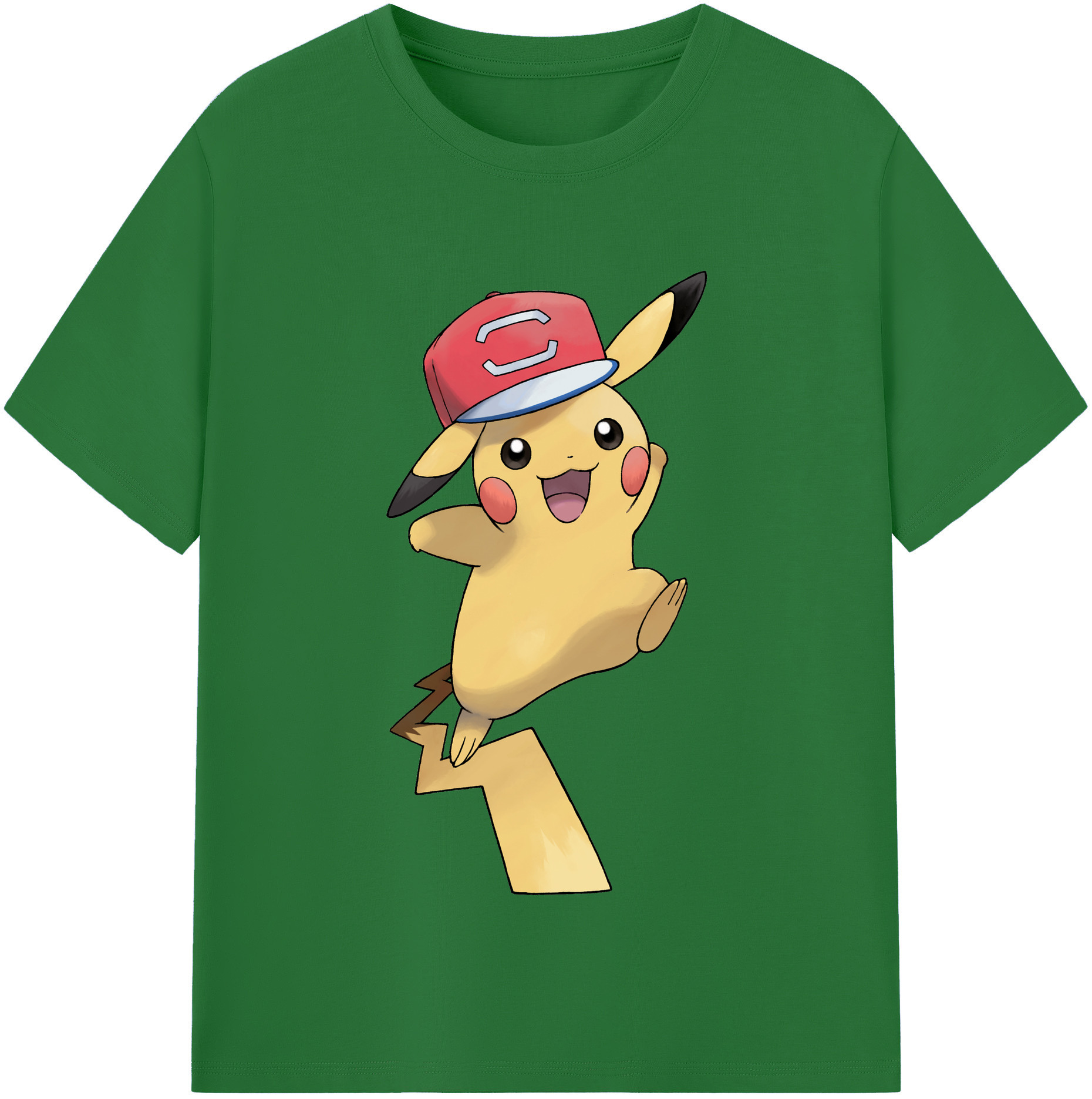 （画像用） ポケットモンスター Pokémon 綿100％半袖Tシャツ（フロントプリント）