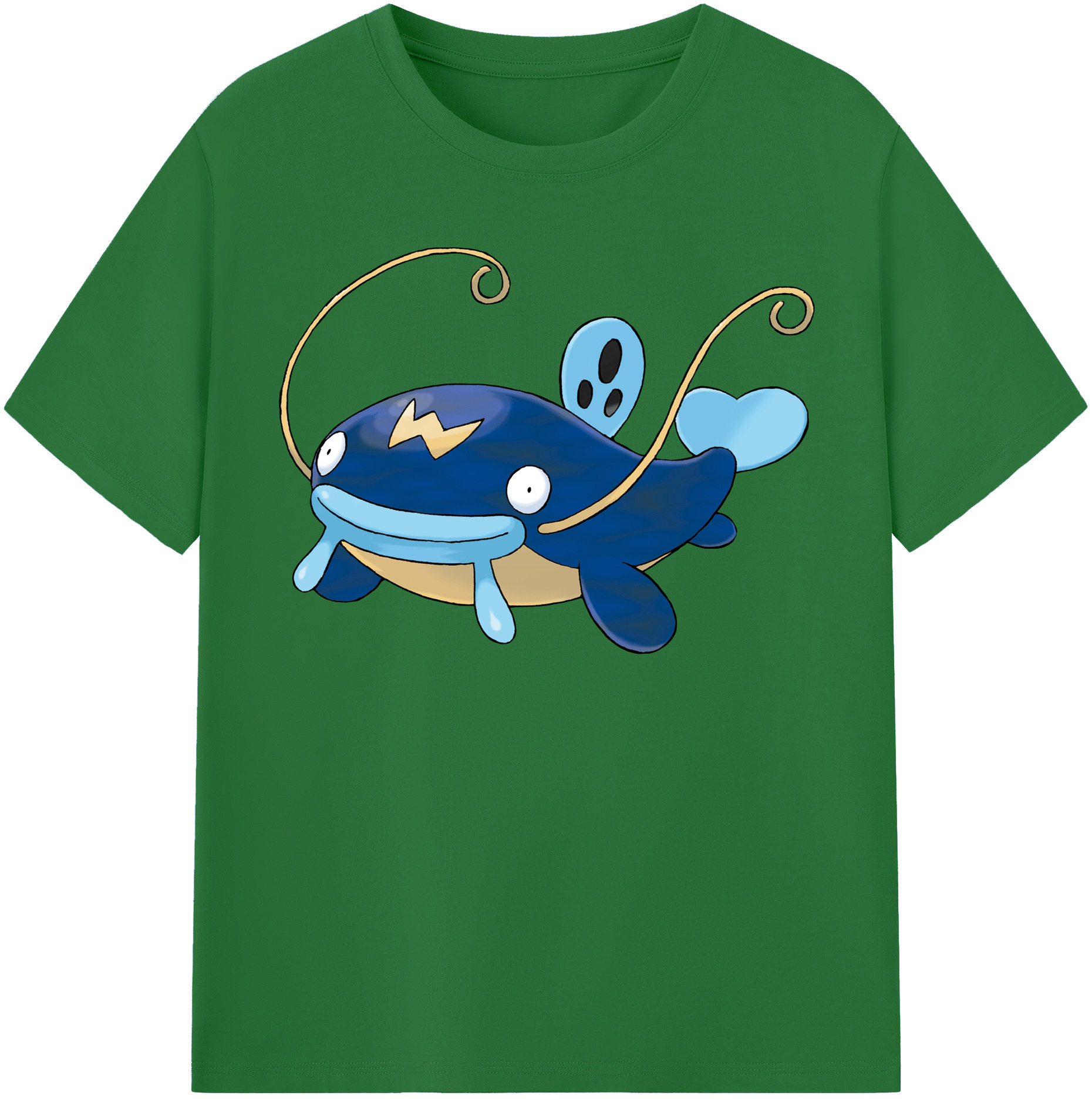 （画像用） ポケットモンスター Pokémon 綿100％半袖Tシャツ（フロントプリント）