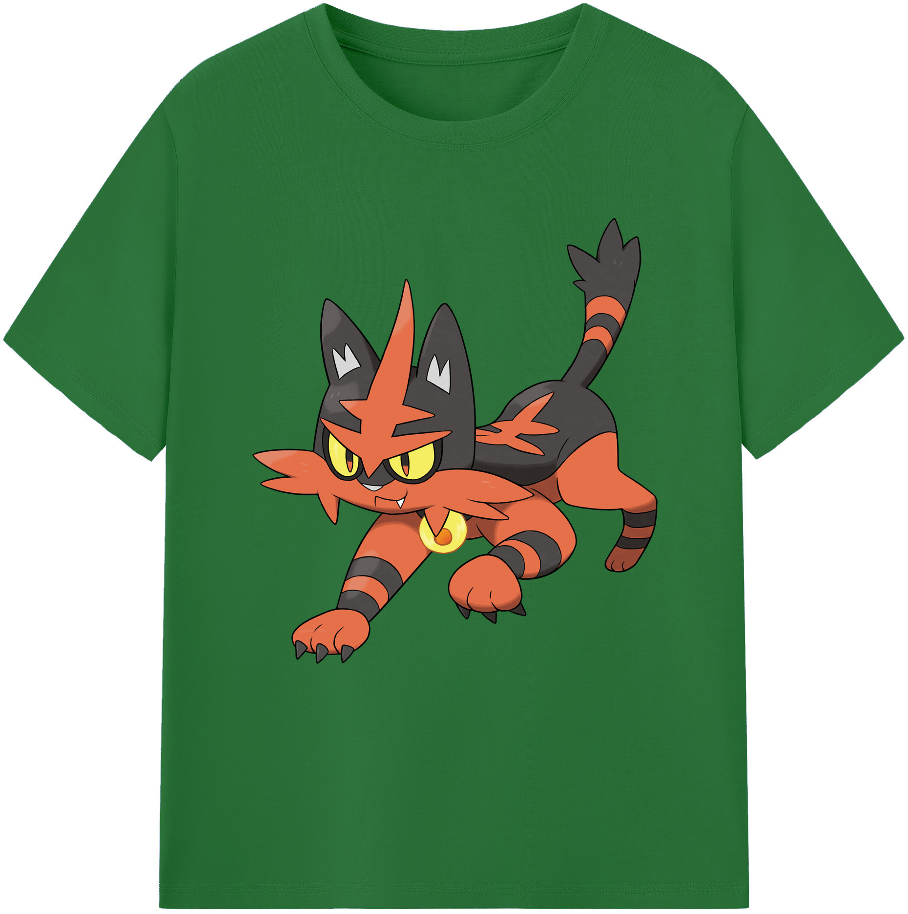 （画像用） ポケットモンスター Pokémon 綿100％半袖Tシャツ（フロントプリント）