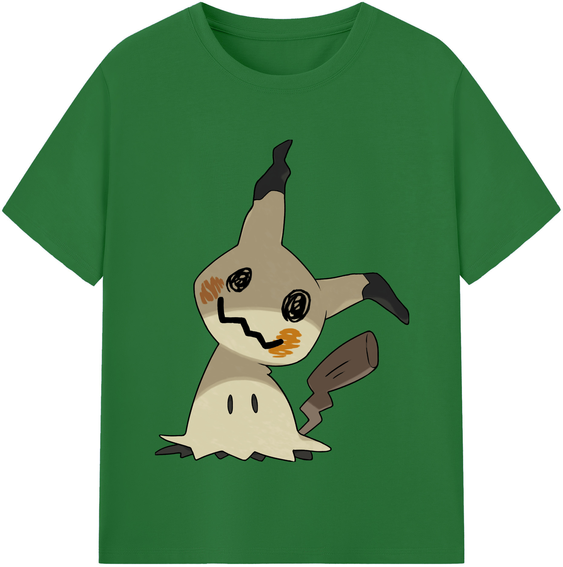 （画像用） ポケットモンスター Pokémon 綿100％半袖Tシャツ（フロントプリント）