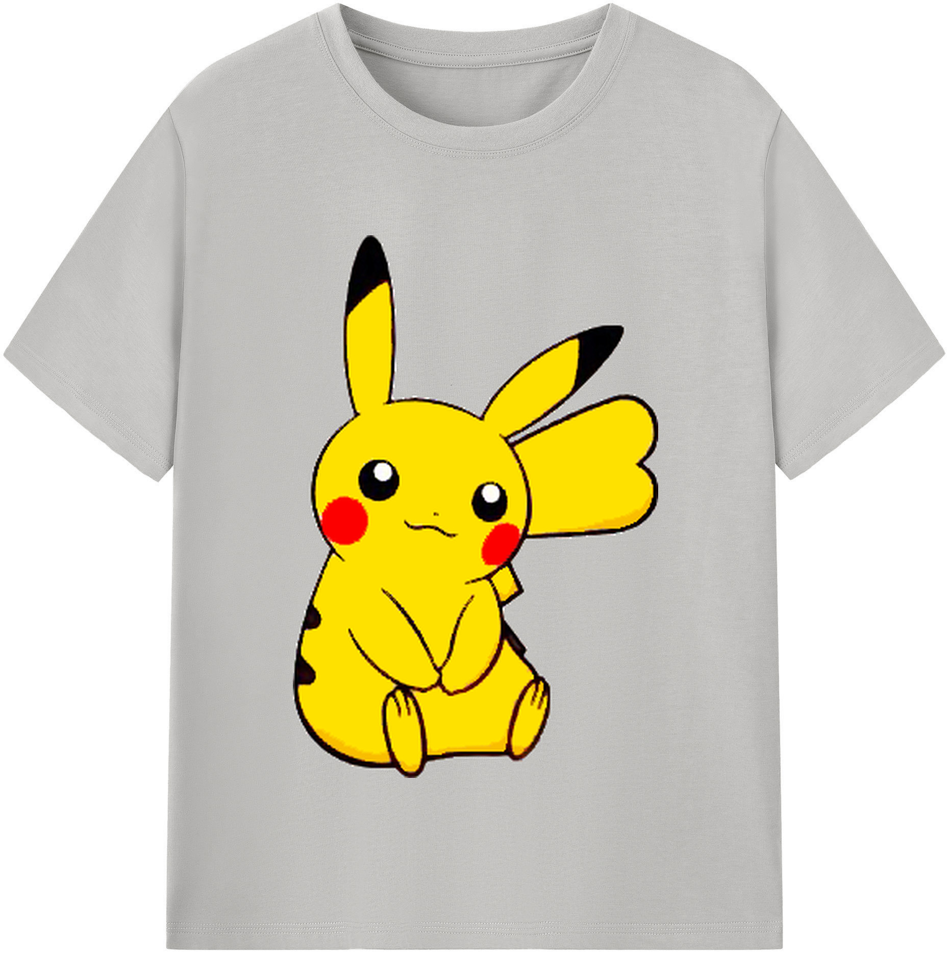 （画像用） ポケットモンスター Pokémon 綿100％半袖Tシャツ（フロントプリント）