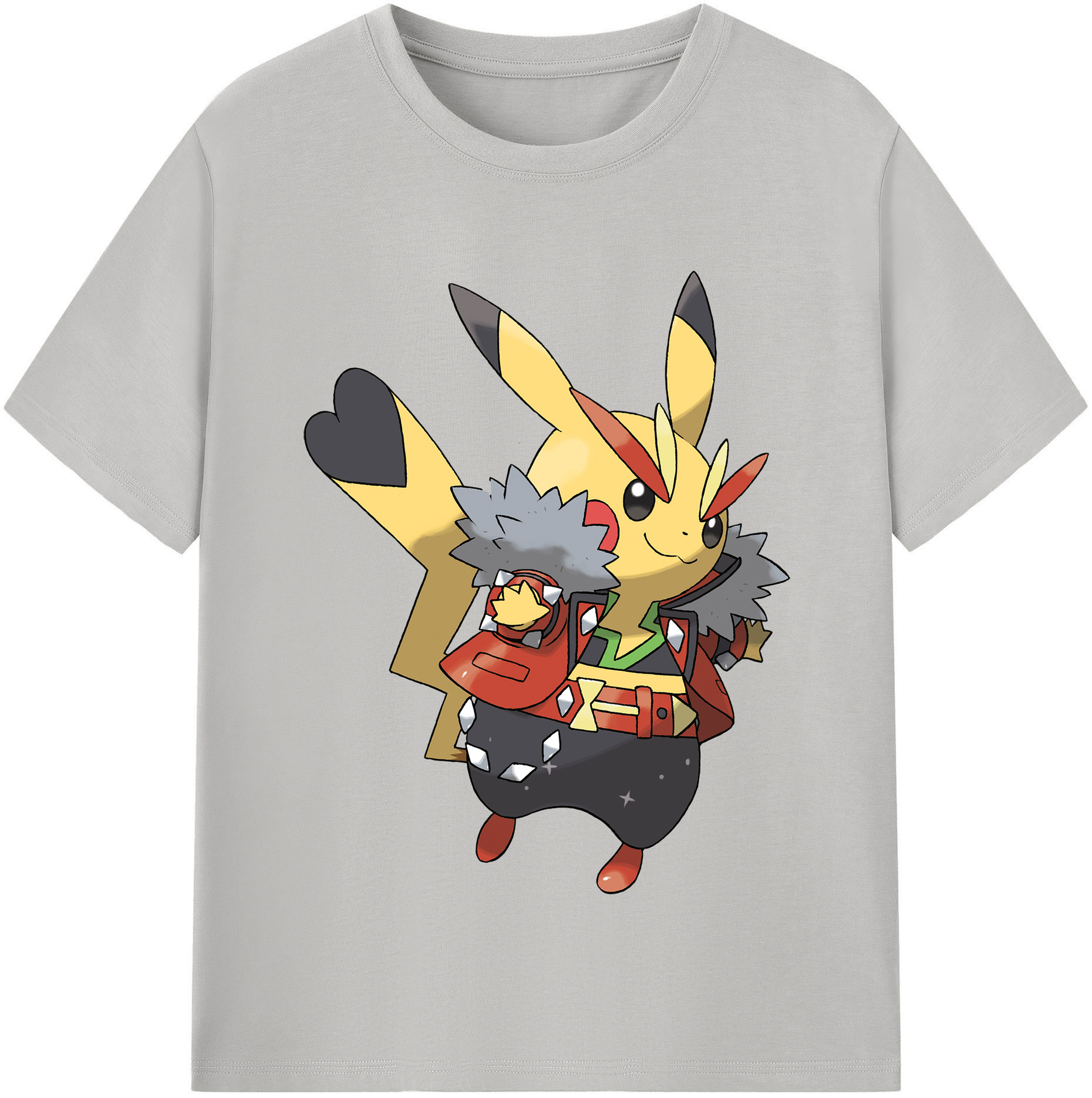 （画像用） ポケットモンスター Pokémon 綿100％半袖Tシャツ（フロントプリント）