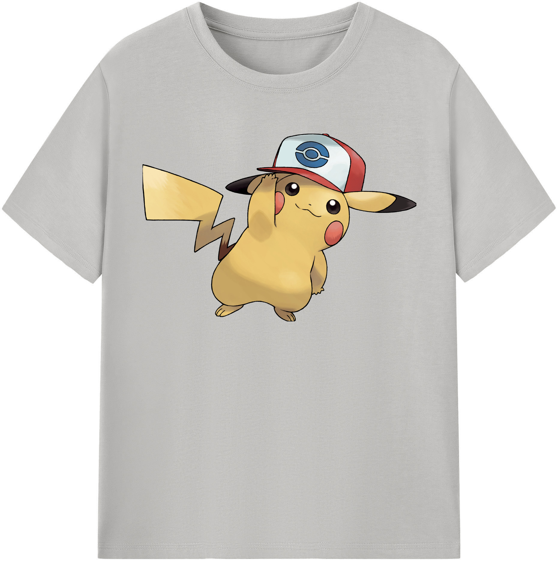 （画像用） ポケットモンスター Pokémon 綿100％半袖Tシャツ（フロントプリント）