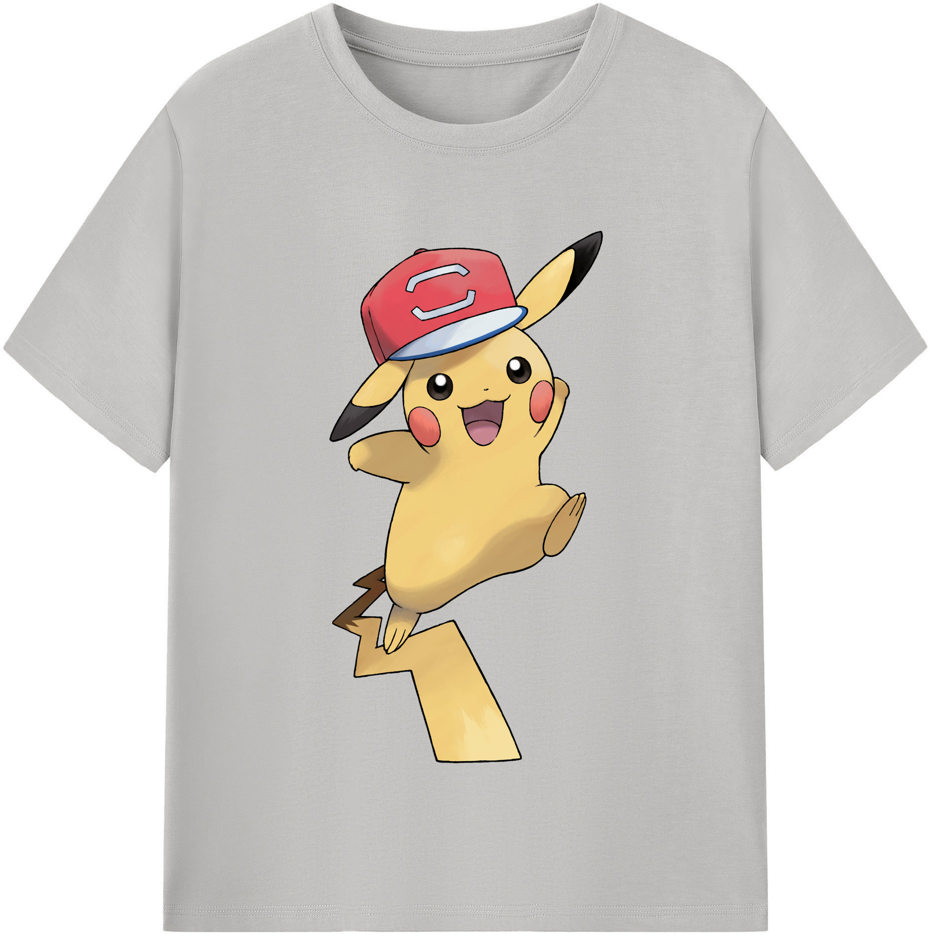 （画像用） ポケットモンスター Pokémon 綿100％半袖Tシャツ（フロントプリント）