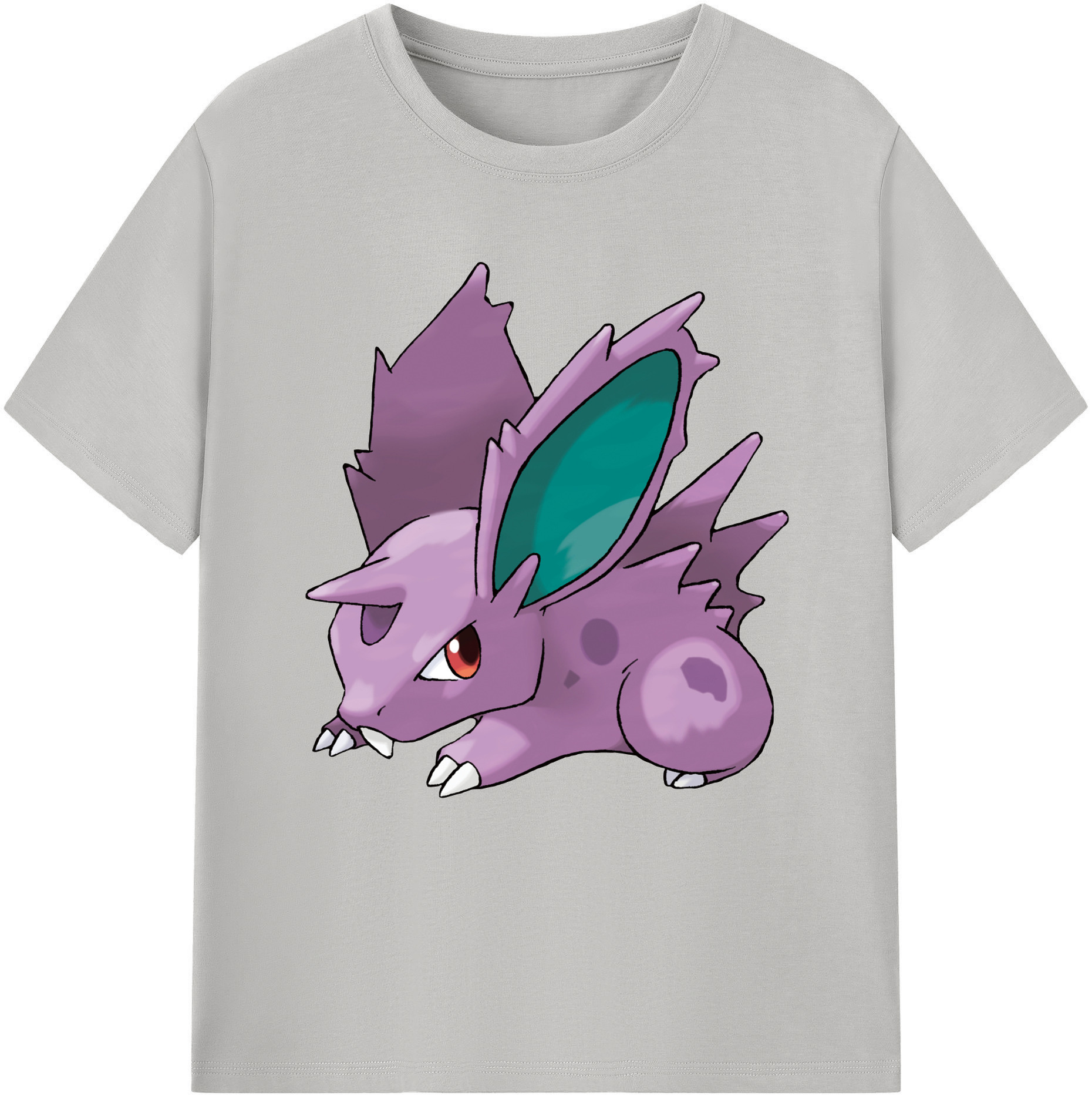 （画像用） ポケットモンスター Pokémon 綿100％半袖Tシャツ（フロントプリント）