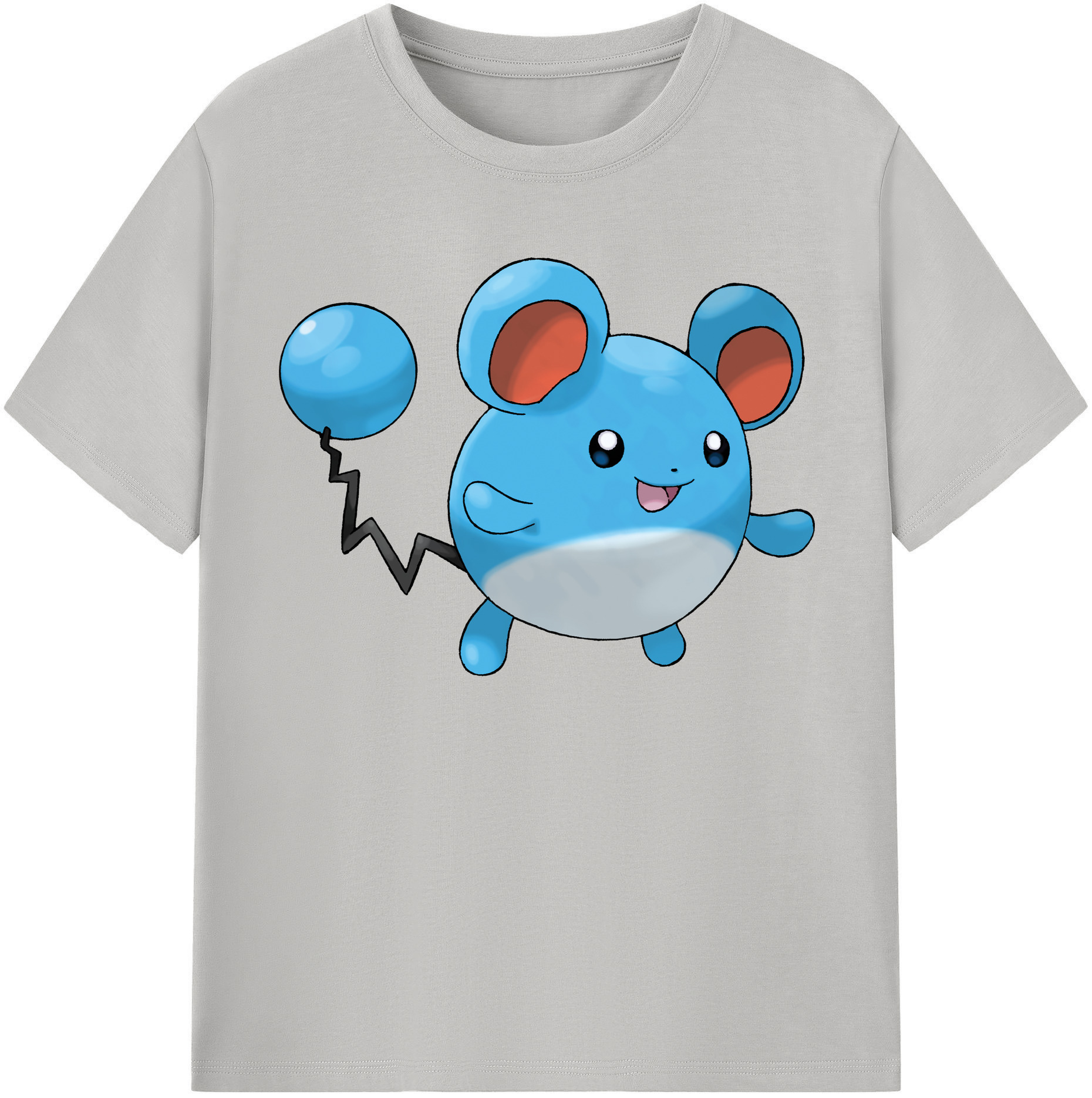 （画像用） ポケットモンスター Pokémon 綿100％半袖Tシャツ（フロントプリント）