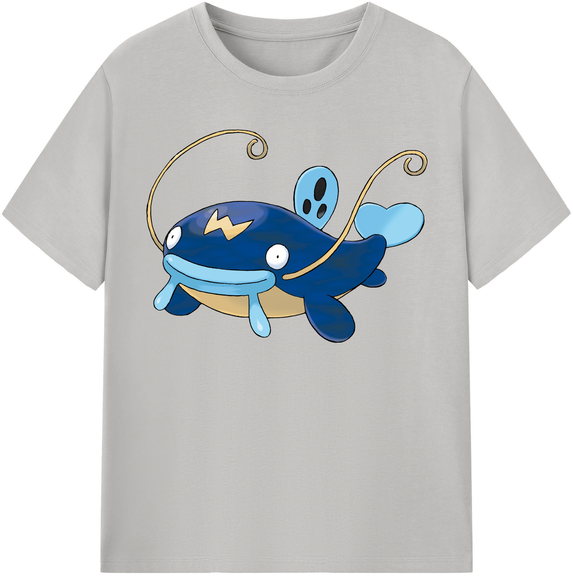 （画像用） ポケットモンスター Pokémon 綿100％半袖Tシャツ（フロントプリント）