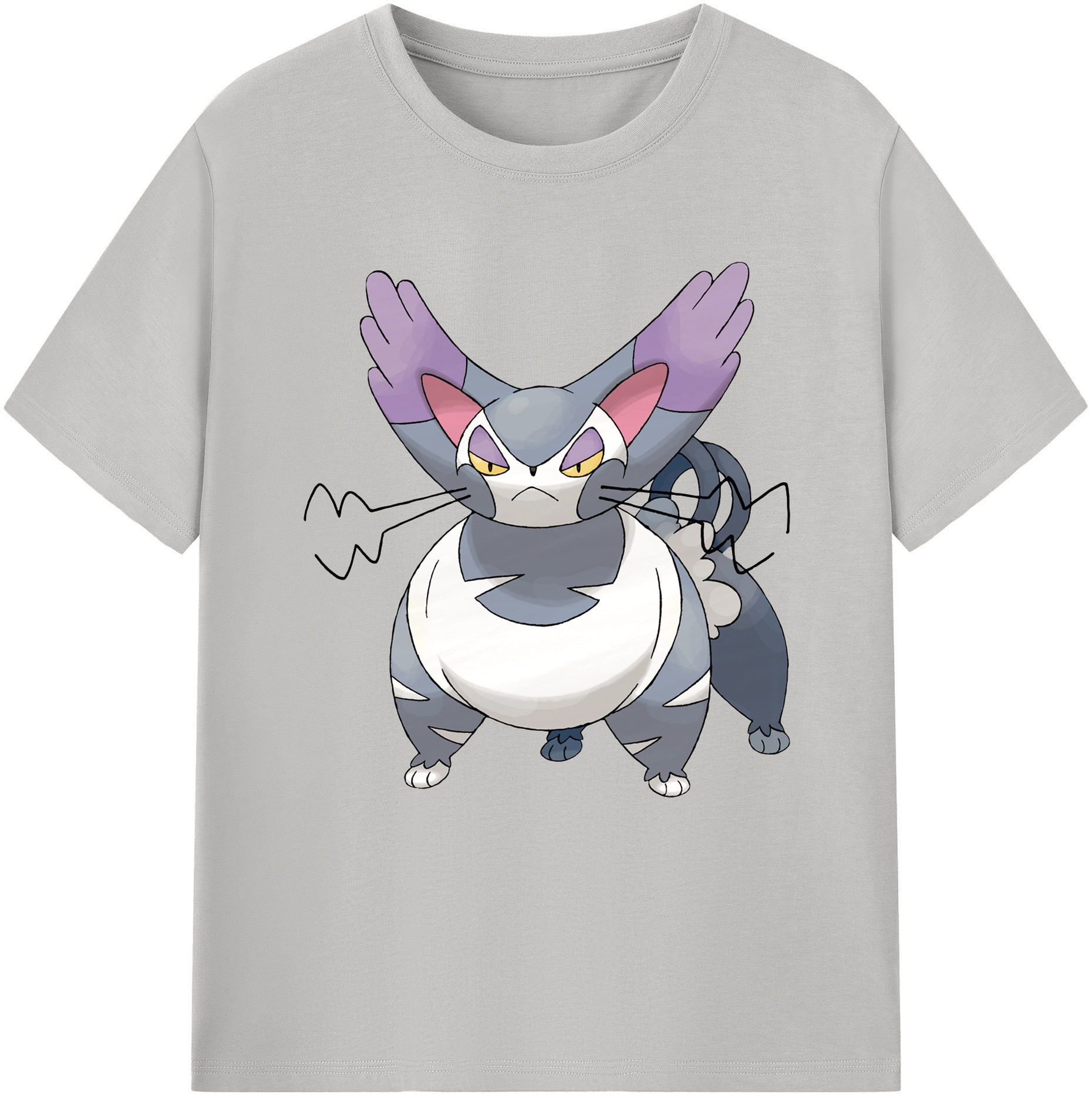 （画像用） ポケットモンスター Pokémon 綿100％半袖Tシャツ（フロントプリント）