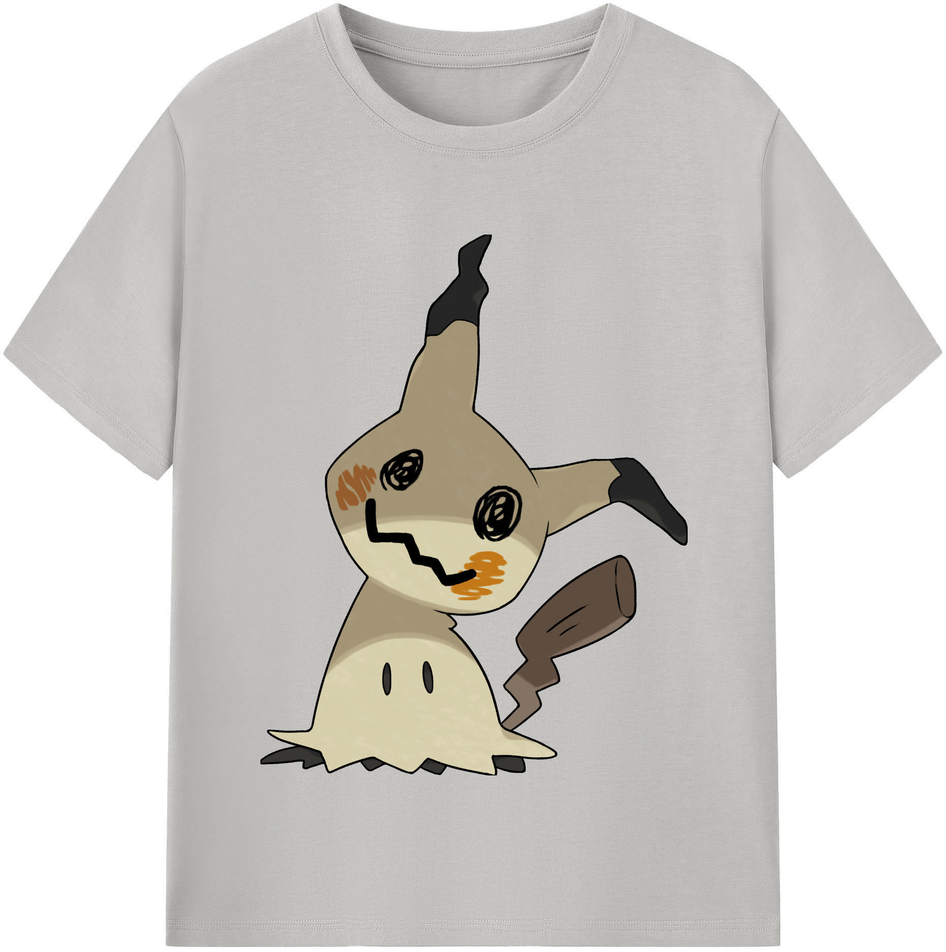 （画像用） ポケットモンスター Pokémon 綿100％半袖Tシャツ（フロントプリント）