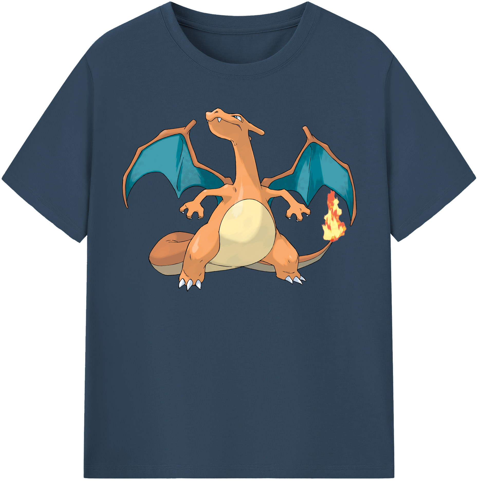（画像用） ポケットモンスター Pokémon 綿100％半袖Tシャツ（フロントプリント）