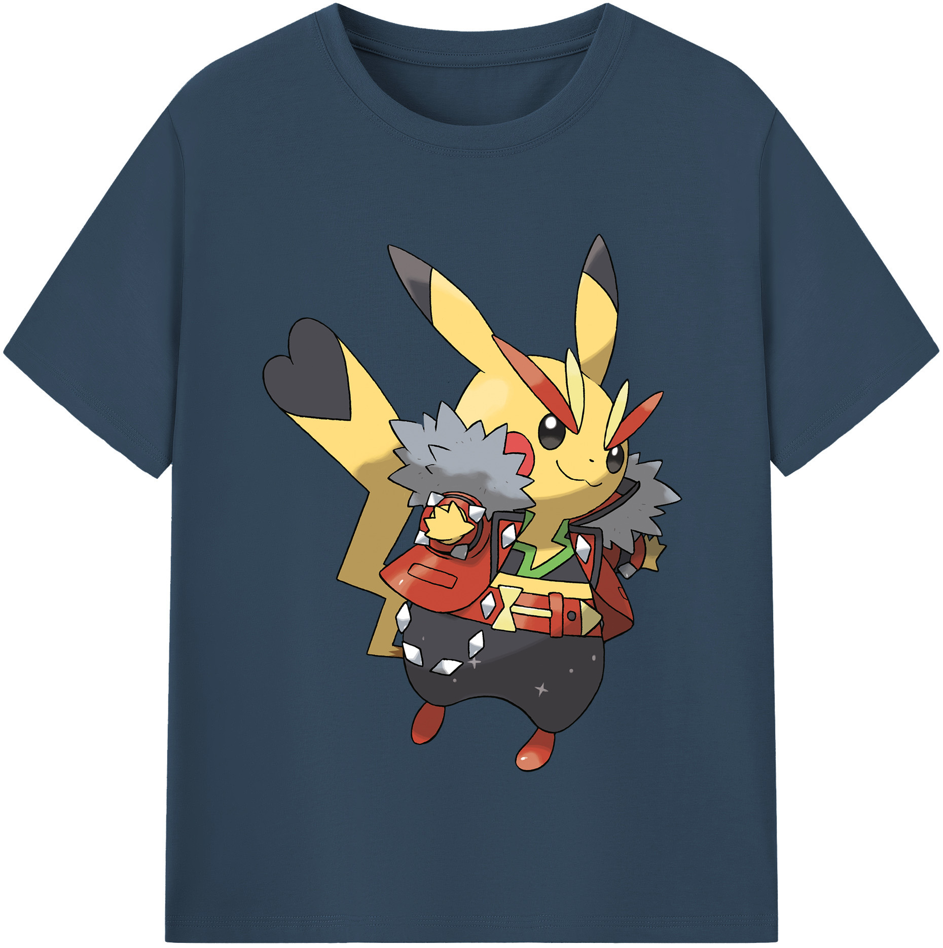 （画像用） ポケットモンスター Pokémon 綿100％半袖Tシャツ（フロントプリント）