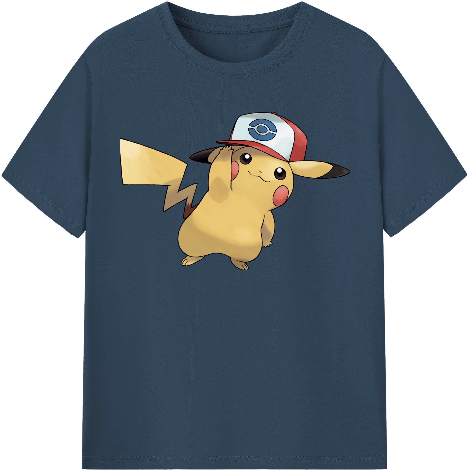 （画像用） ポケットモンスター Pokémon 綿100％半袖Tシャツ（フロントプリント）