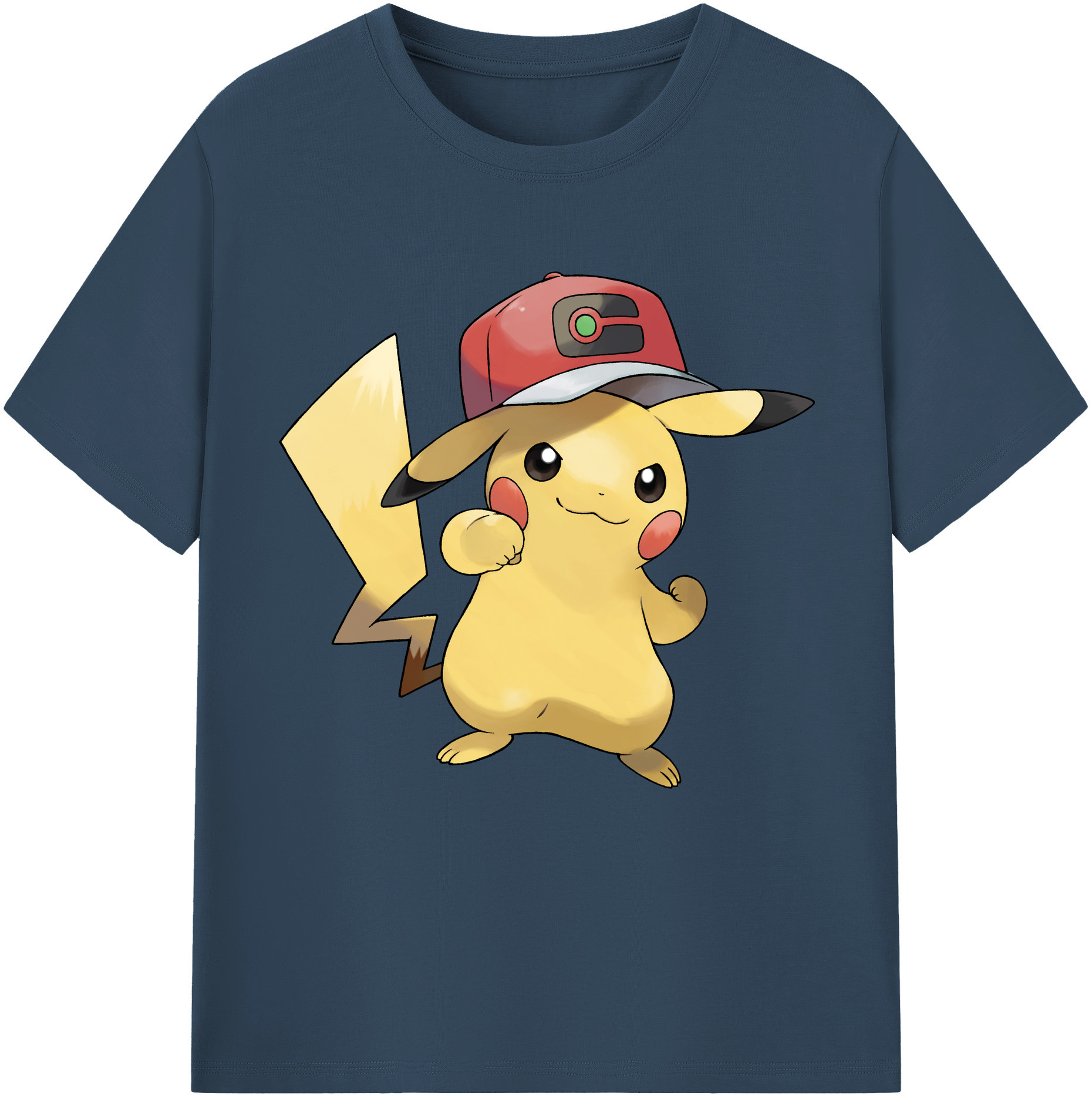 （画像用） ポケットモンスター Pokémon 綿100％半袖Tシャツ（フロントプリント）