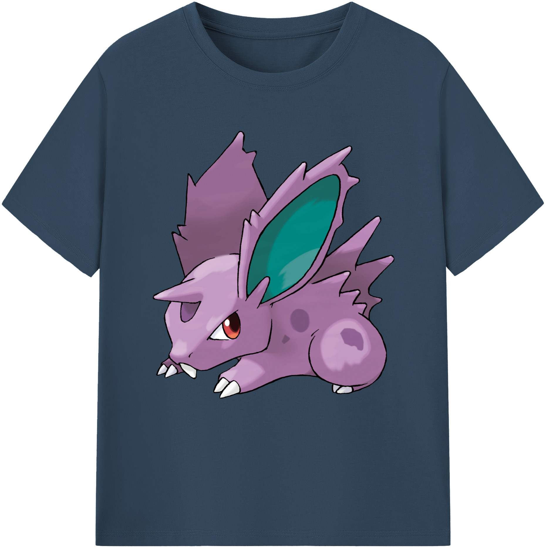 （画像用） ポケットモンスター Pokémon 綿100％半袖Tシャツ（フロントプリント）