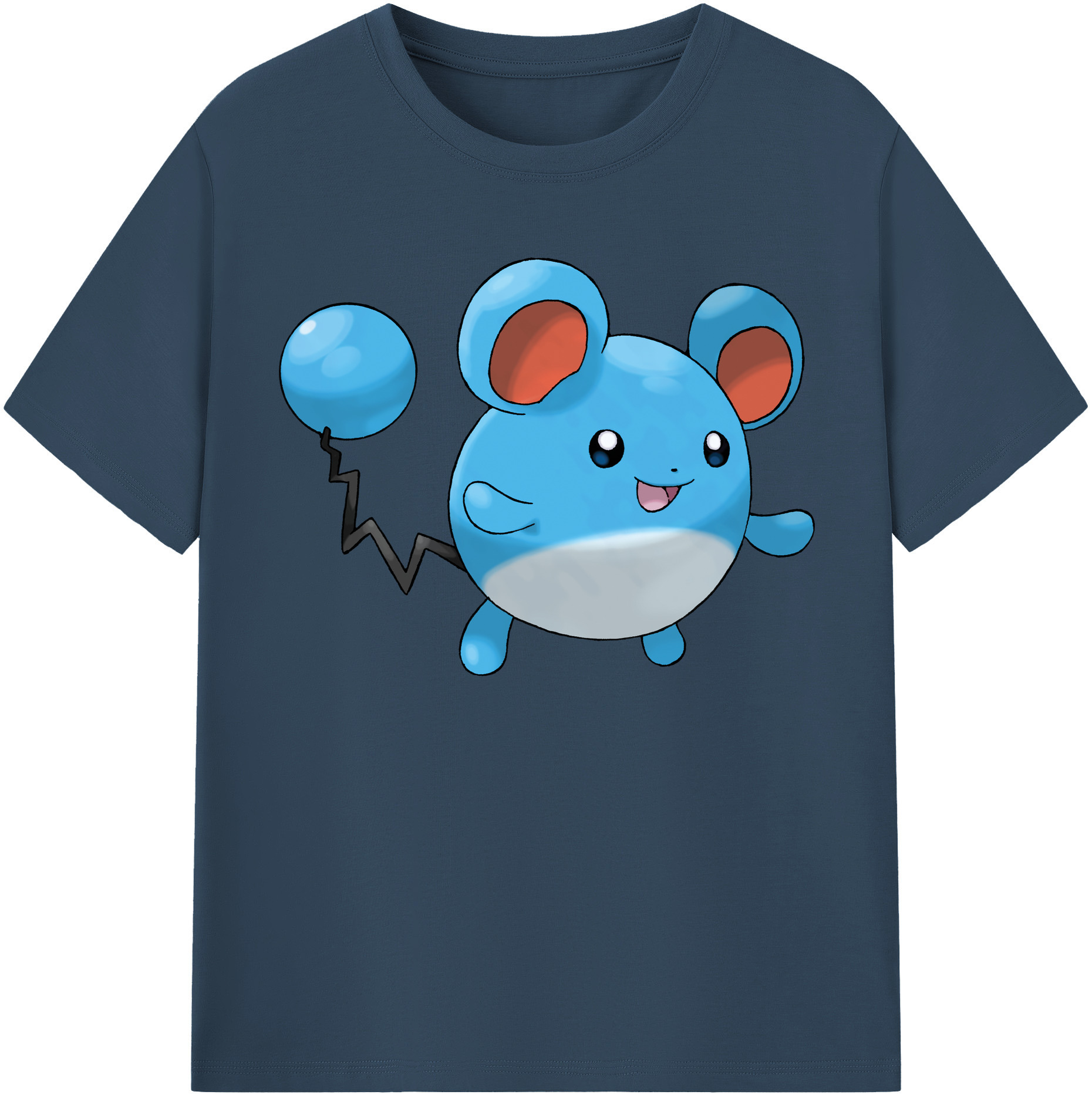 （画像用） ポケットモンスター Pokémon 綿100％半袖Tシャツ（フロントプリント）