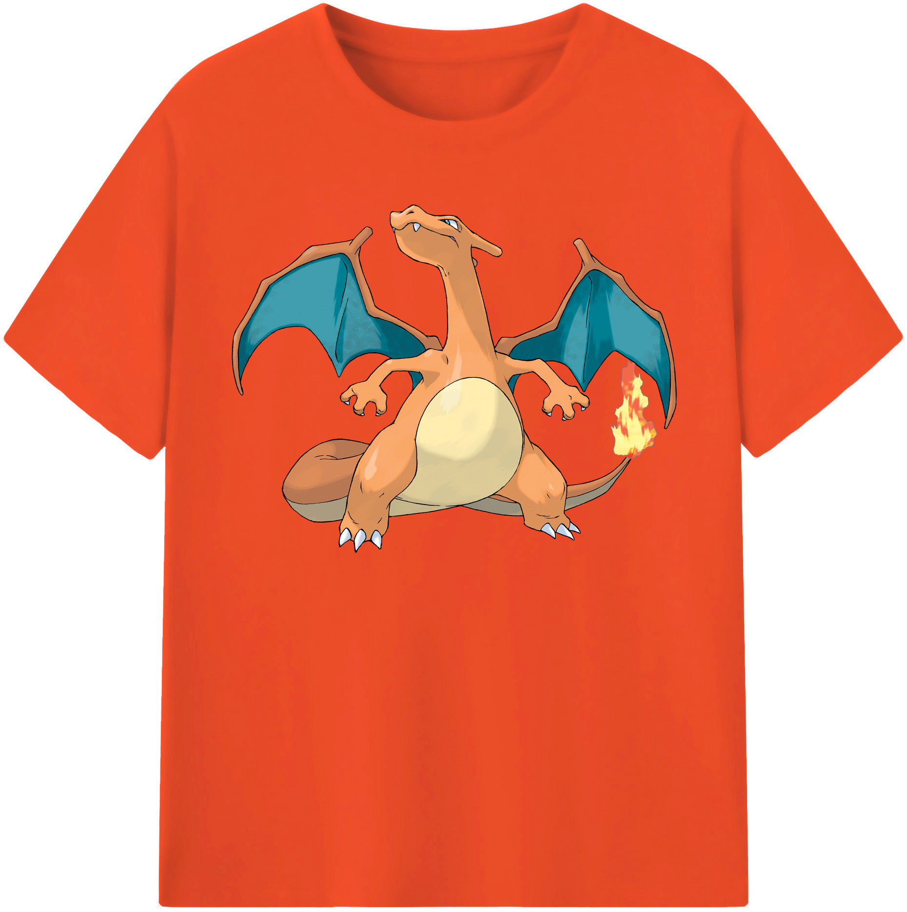 （画像用） ポケットモンスター Pokémon 綿100％半袖Tシャツ（フロントプリント）