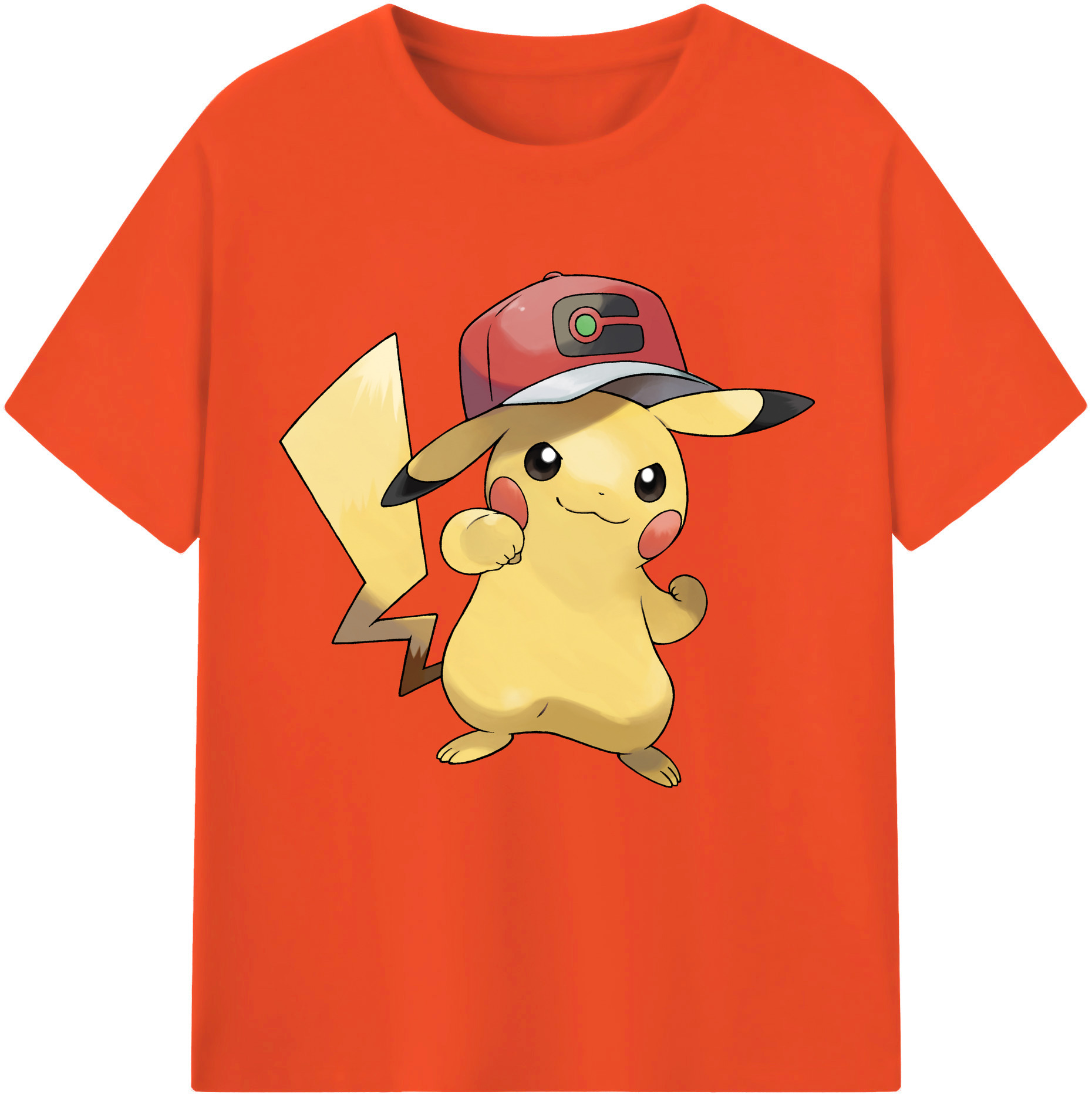 （画像用） ポケットモンスター Pokémon 綿100％半袖Tシャツ（フロントプリント）
