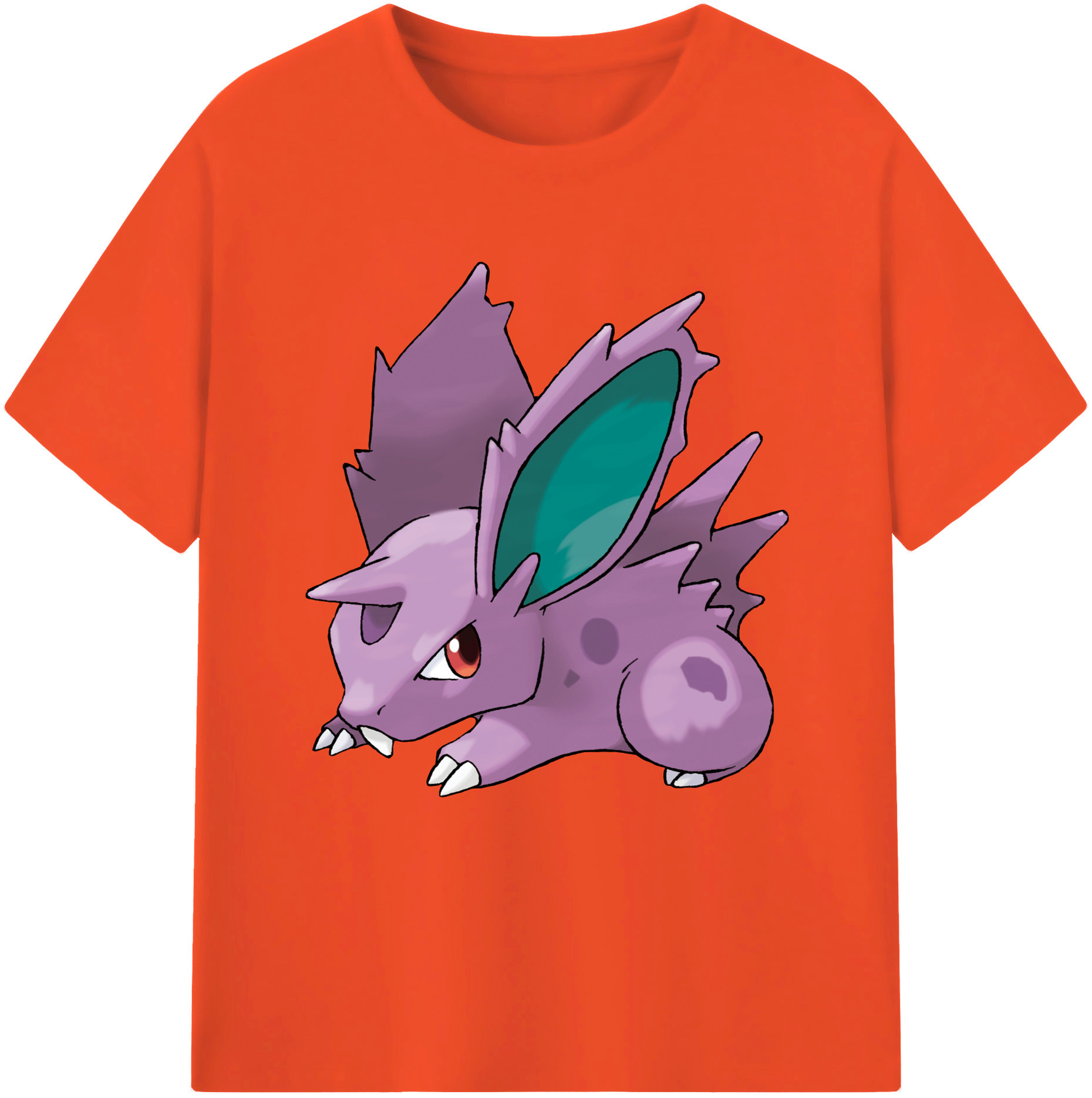 （画像用） ポケットモンスター Pokémon 綿100％半袖Tシャツ（フロントプリント）