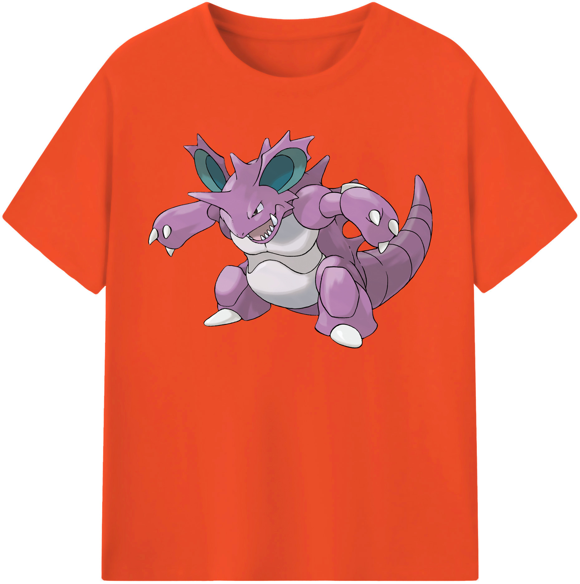 （画像用） ポケットモンスター Pokémon 綿100％半袖Tシャツ（フロントプリント）