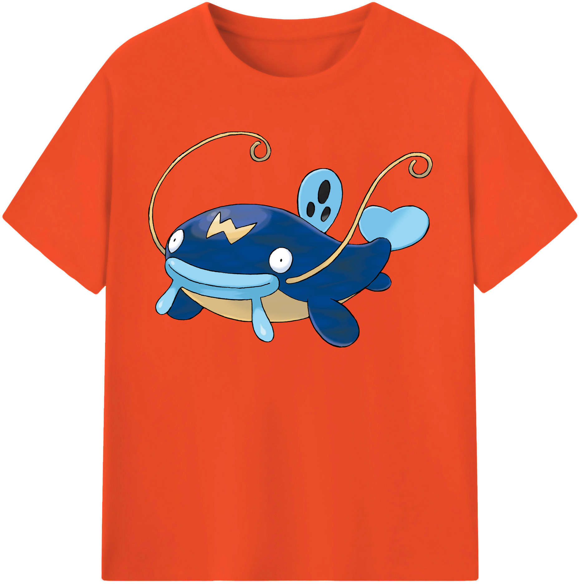 （画像用） ポケットモンスター Pokémon 綿100％半袖Tシャツ（フロントプリント）