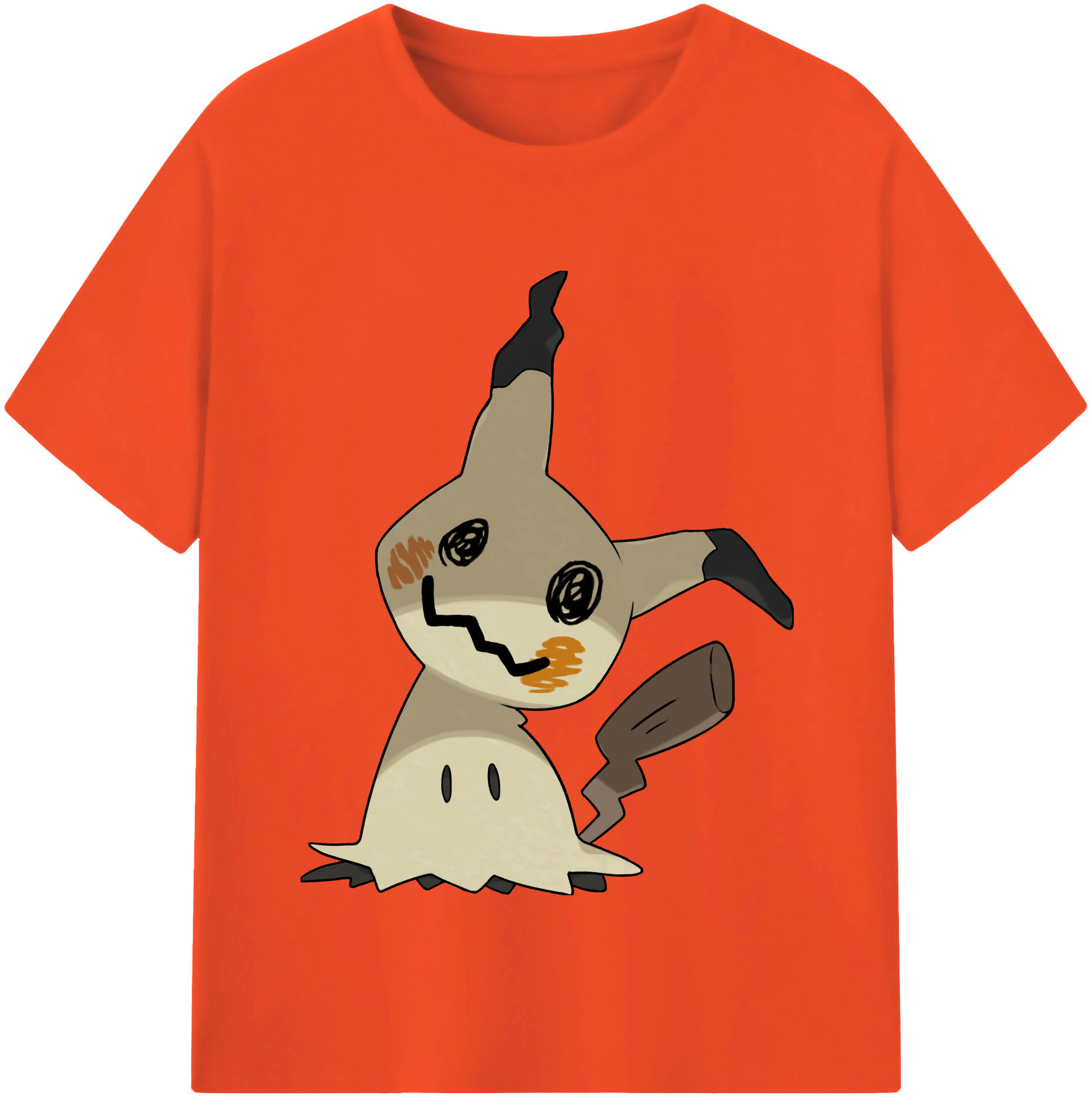 （画像用） ポケットモンスター Pokémon 綿100％半袖Tシャツ（フロントプリント）