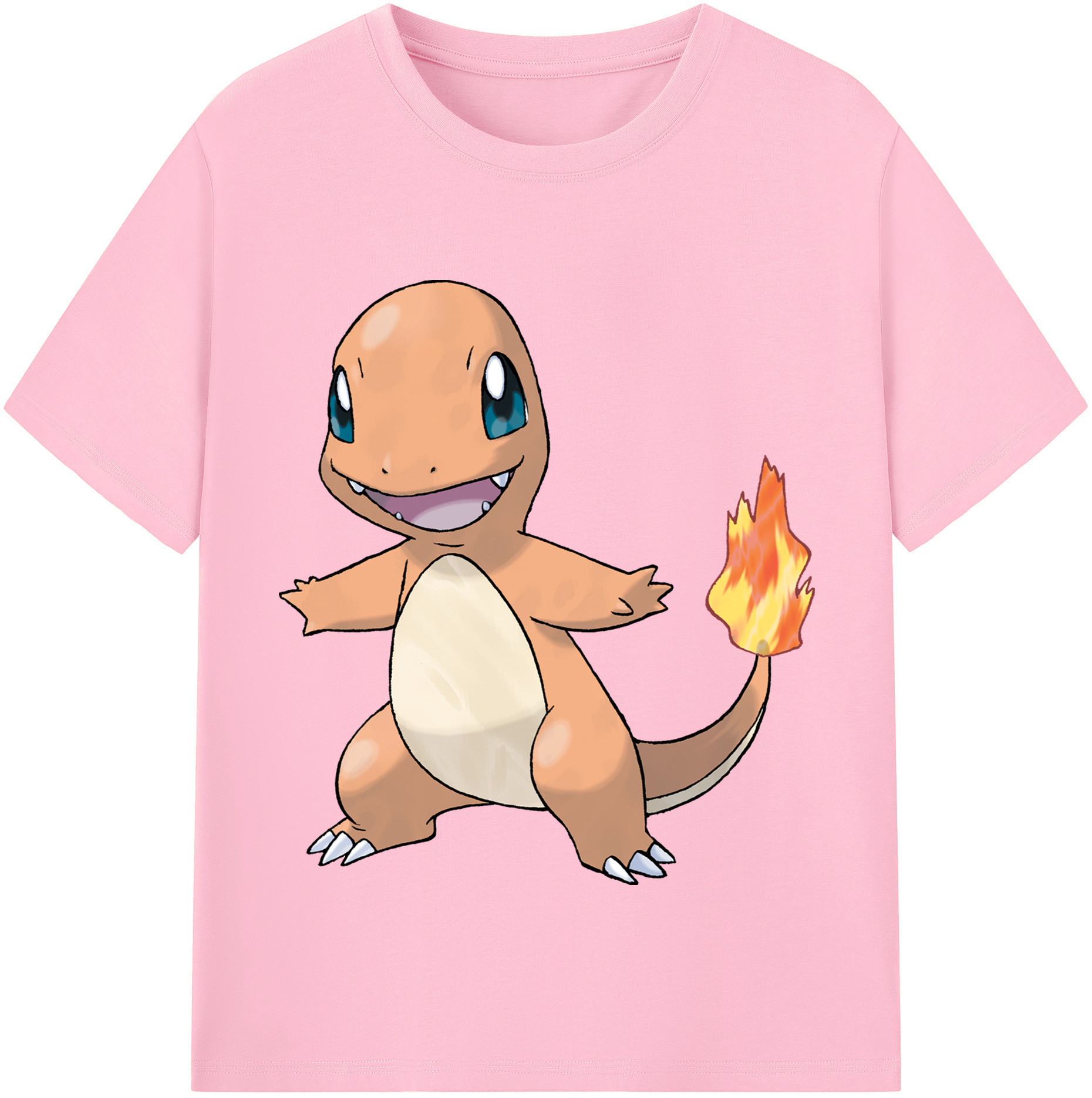 （画像用） ポケットモンスター Pokémon 綿100％半袖Tシャツ（フロントプリント）