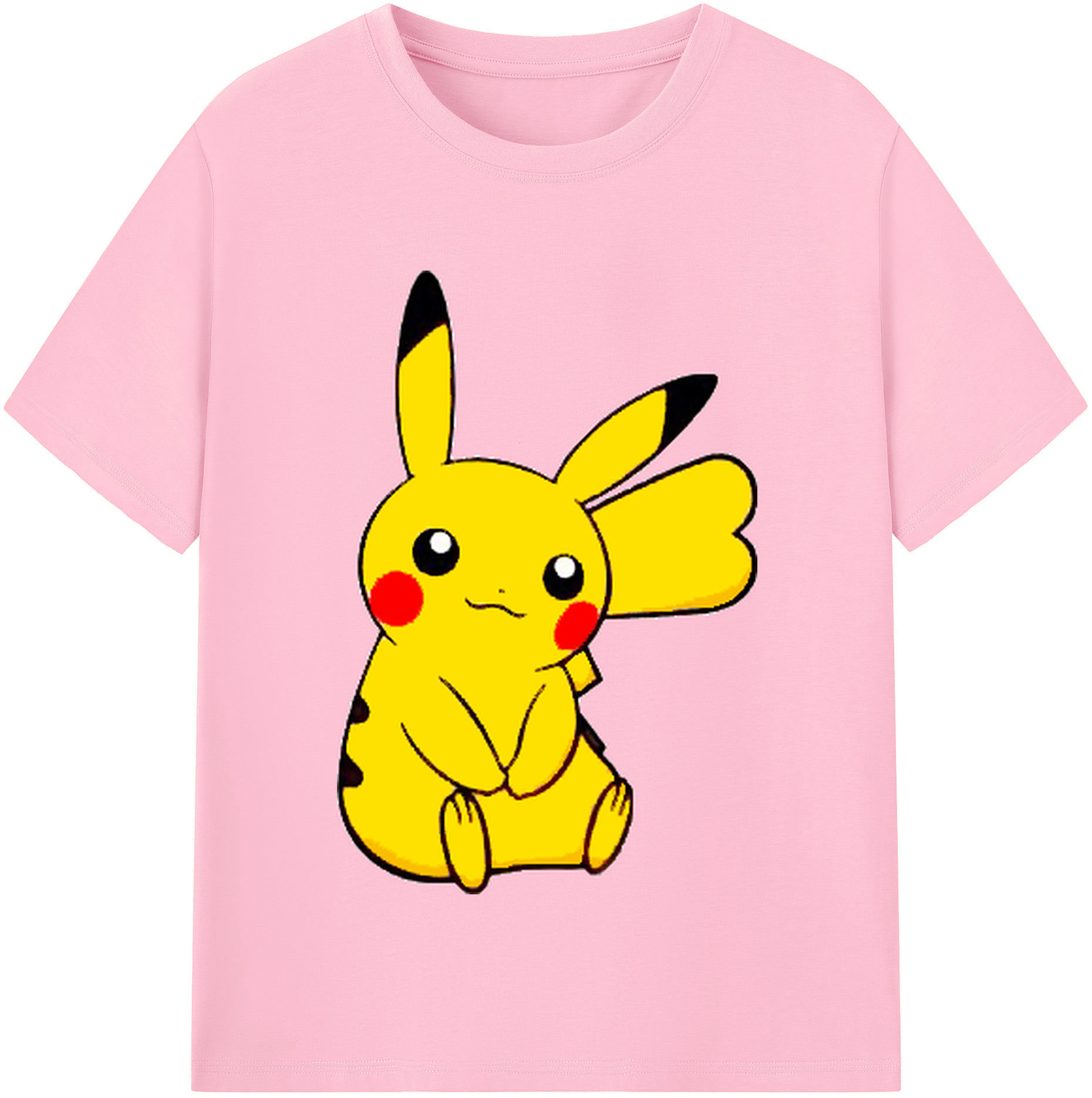 （画像用） ポケットモンスター Pokémon 綿100％半袖Tシャツ（フロントプリント）