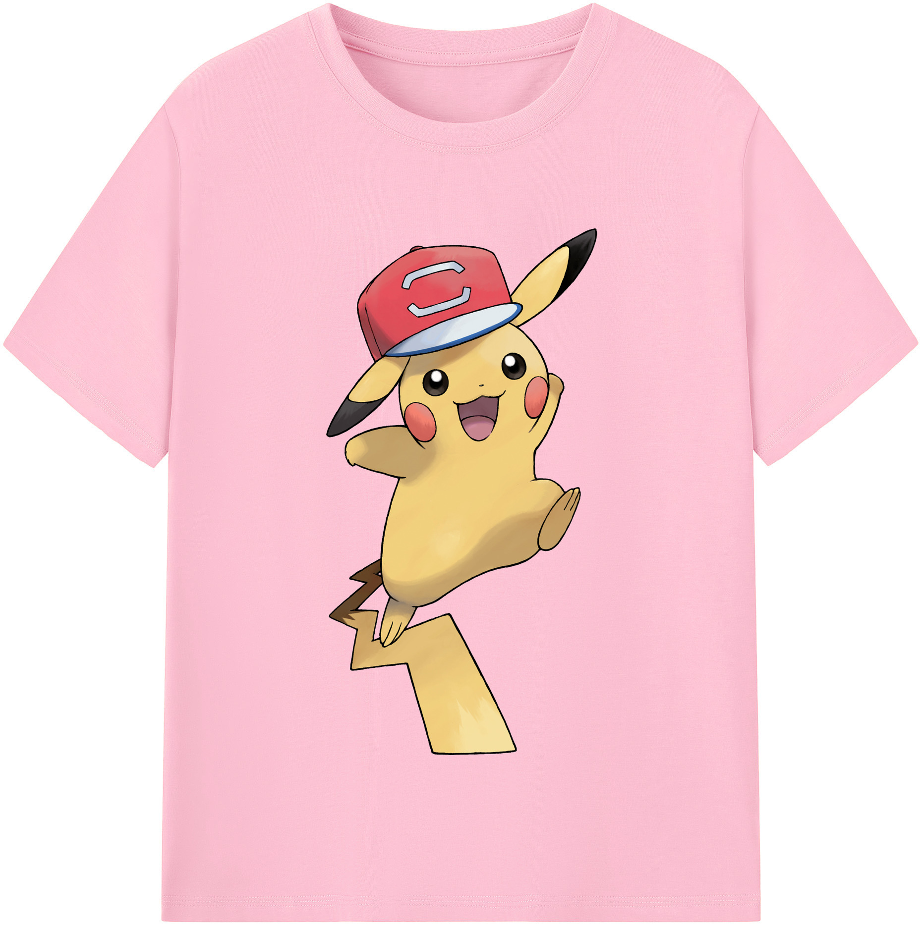 （画像用） ポケットモンスター Pokémon 綿100％半袖Tシャツ（フロントプリント）