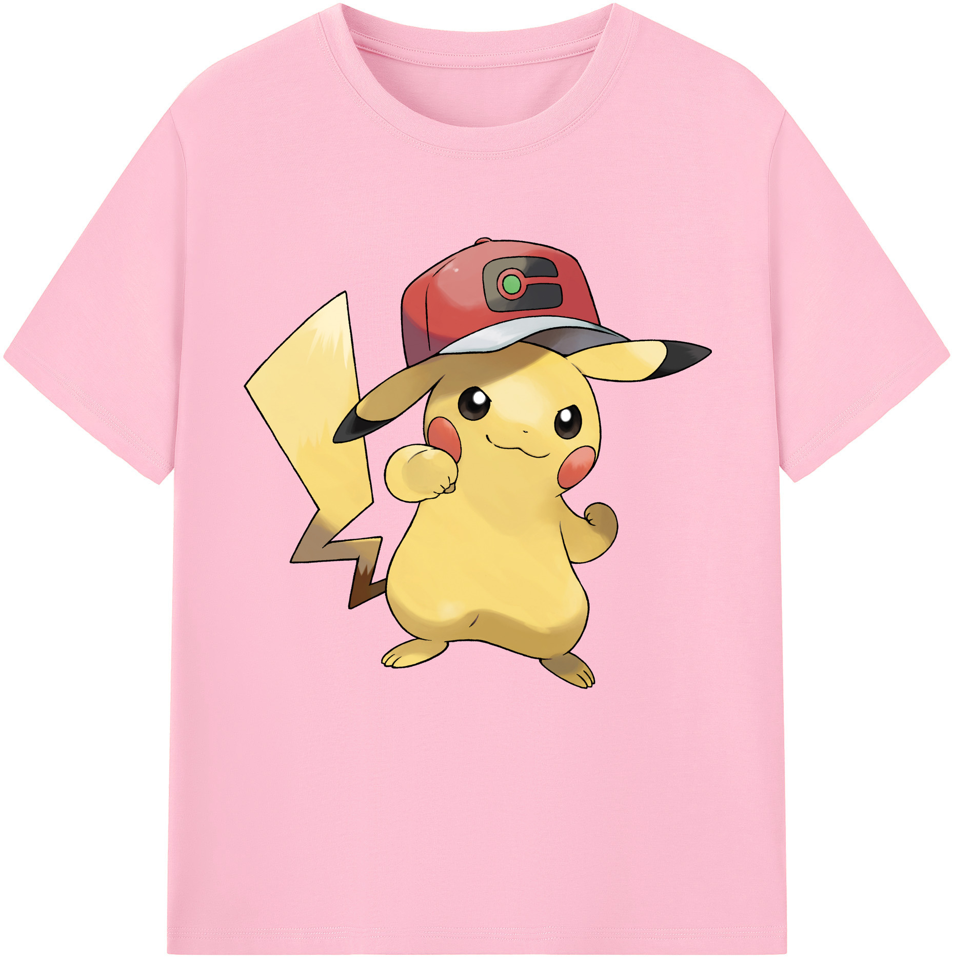 （画像用） ポケットモンスター Pokémon 綿100％半袖Tシャツ（フロントプリント）